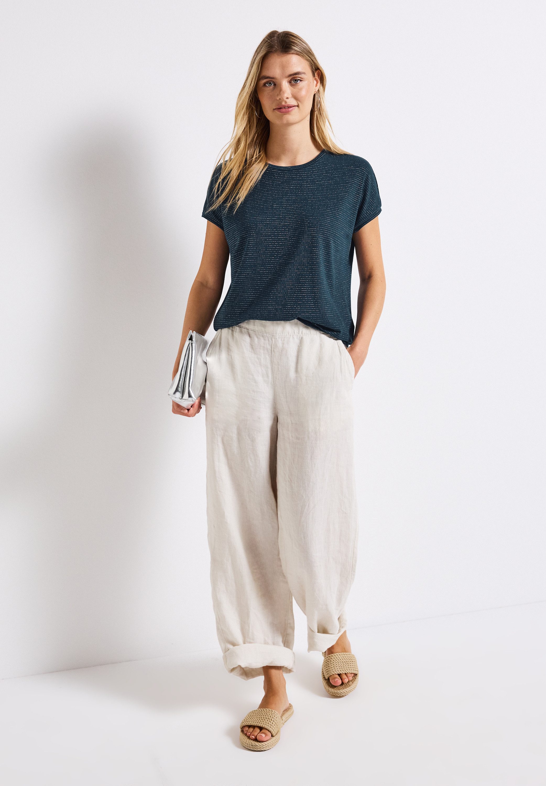STREET ONE Shirt met ronde hals