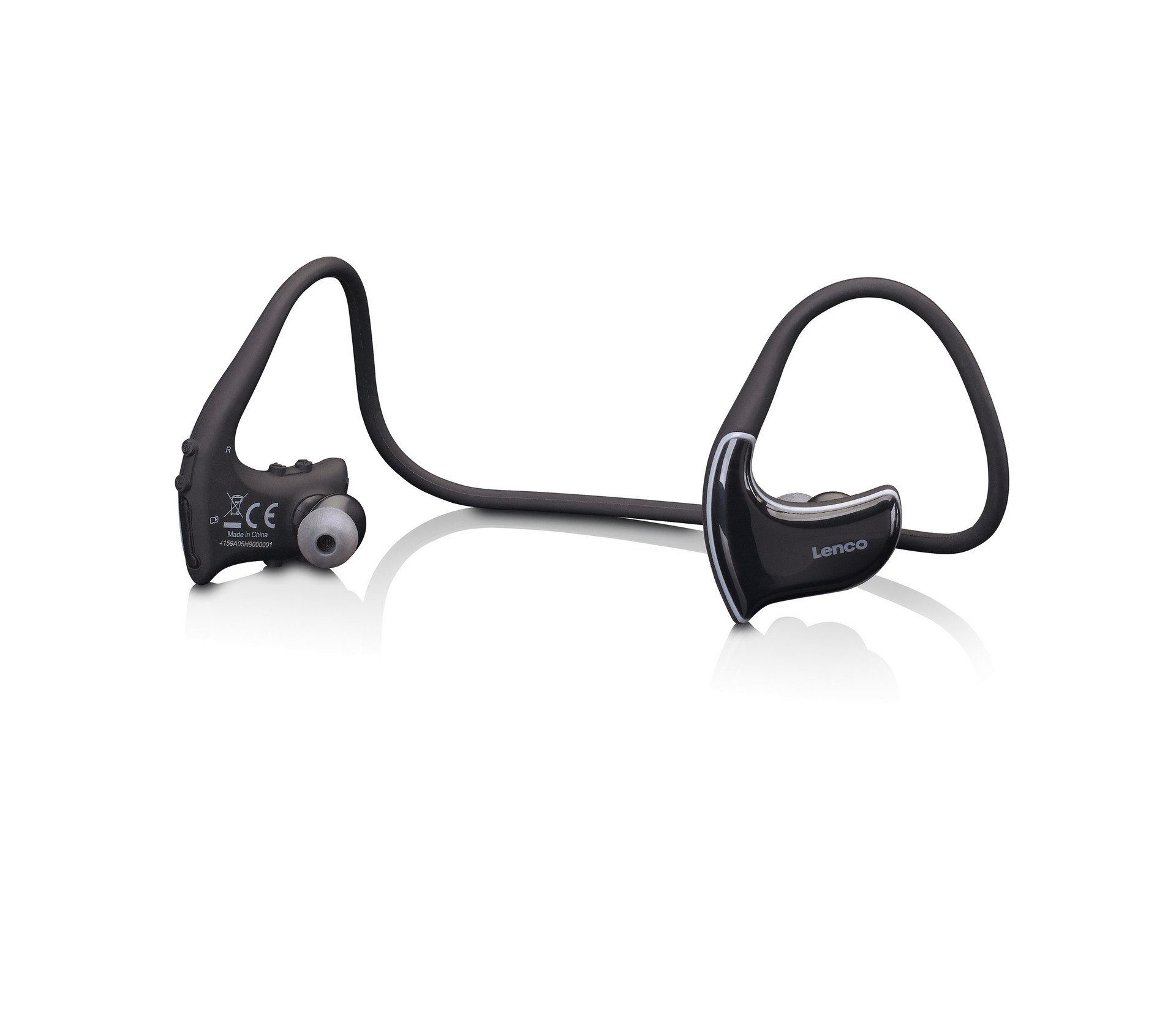 Lenco Wireless headset BTX-750BK waterdichte Bluetooth-Headset