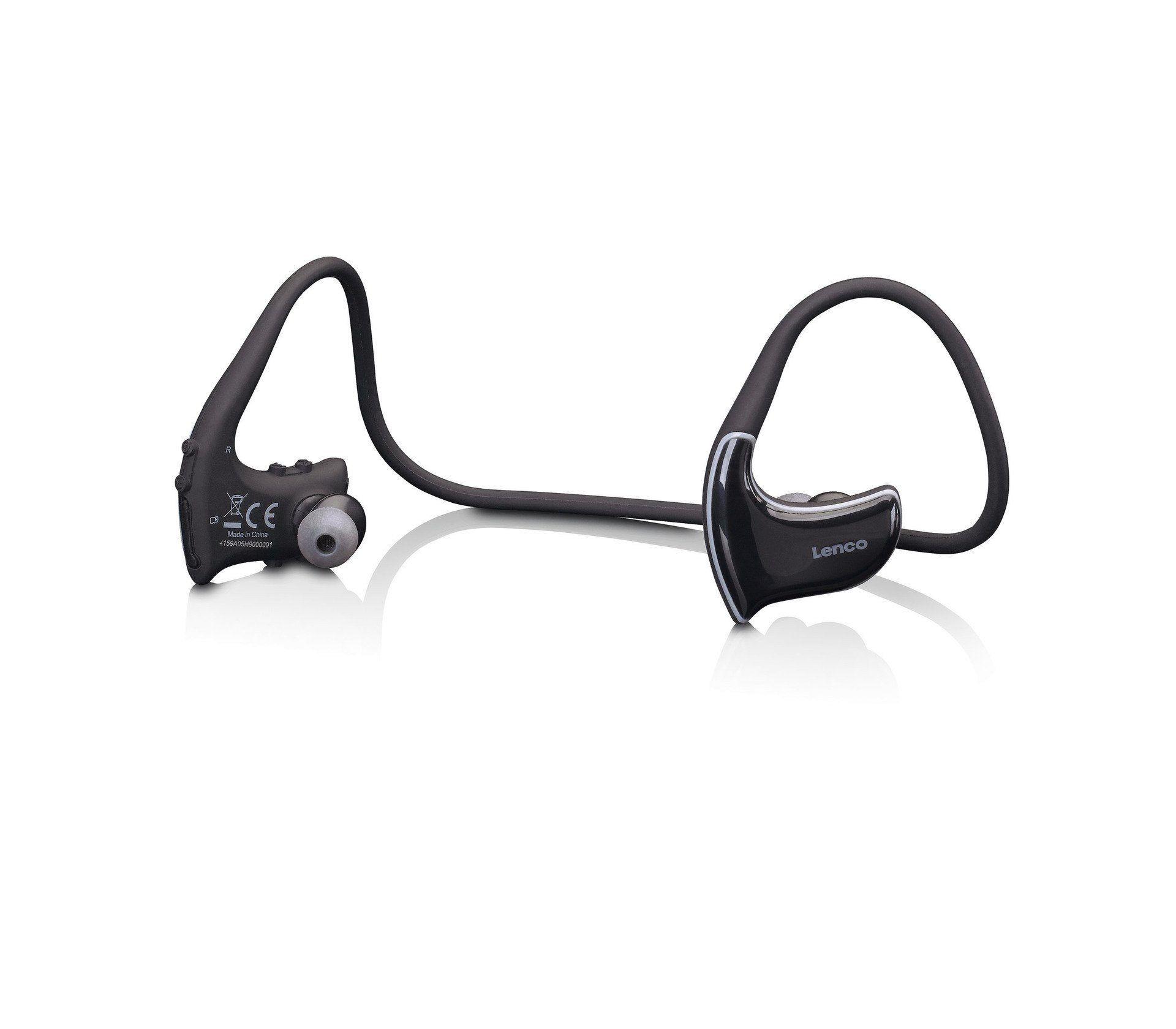 Lenco BTX-750BK Bluetooth Sport In Ear headset stereo Zwart