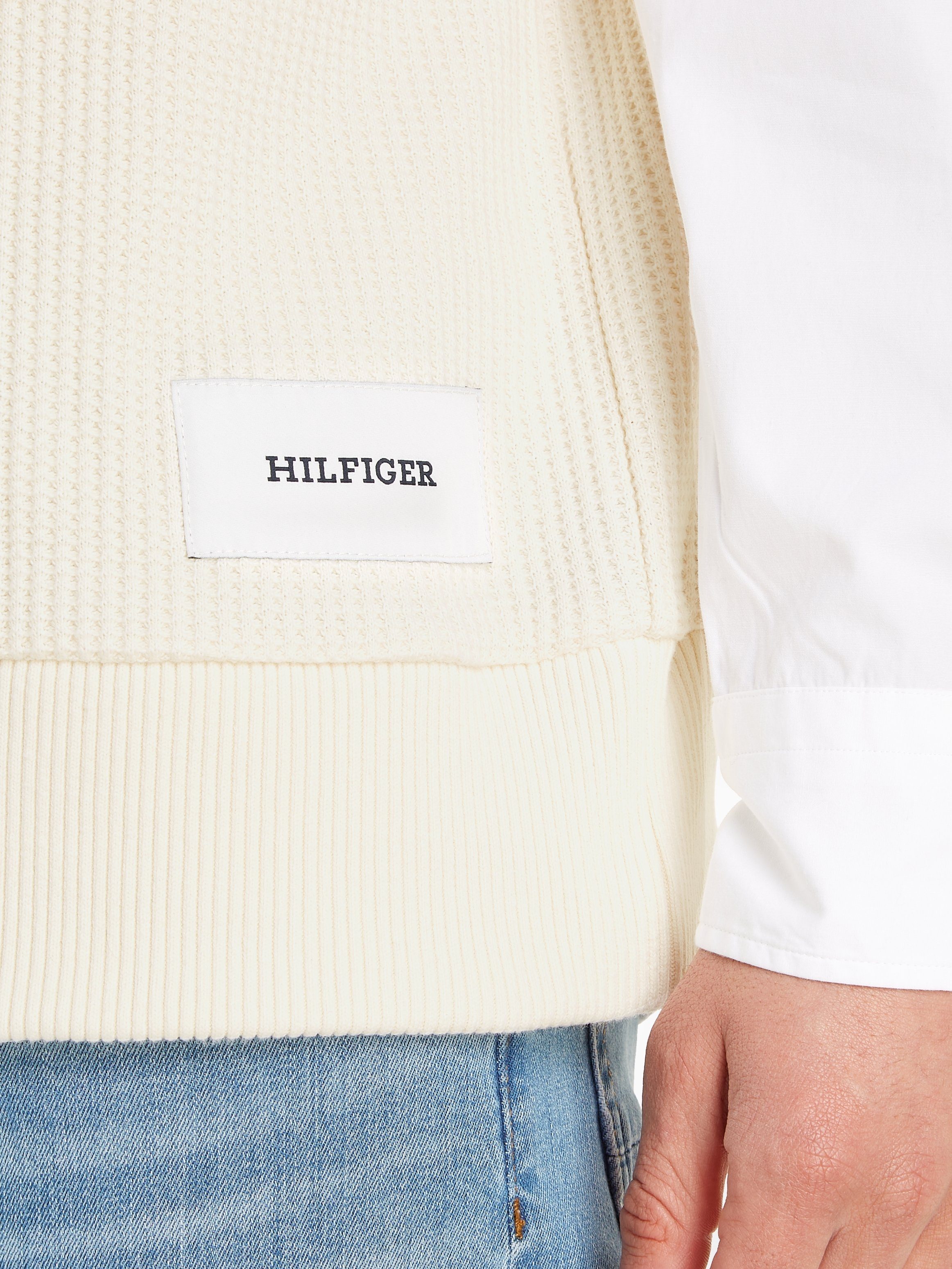 Tommy Hilfiger Slip-over MONOTYPE WAFFLE VEST