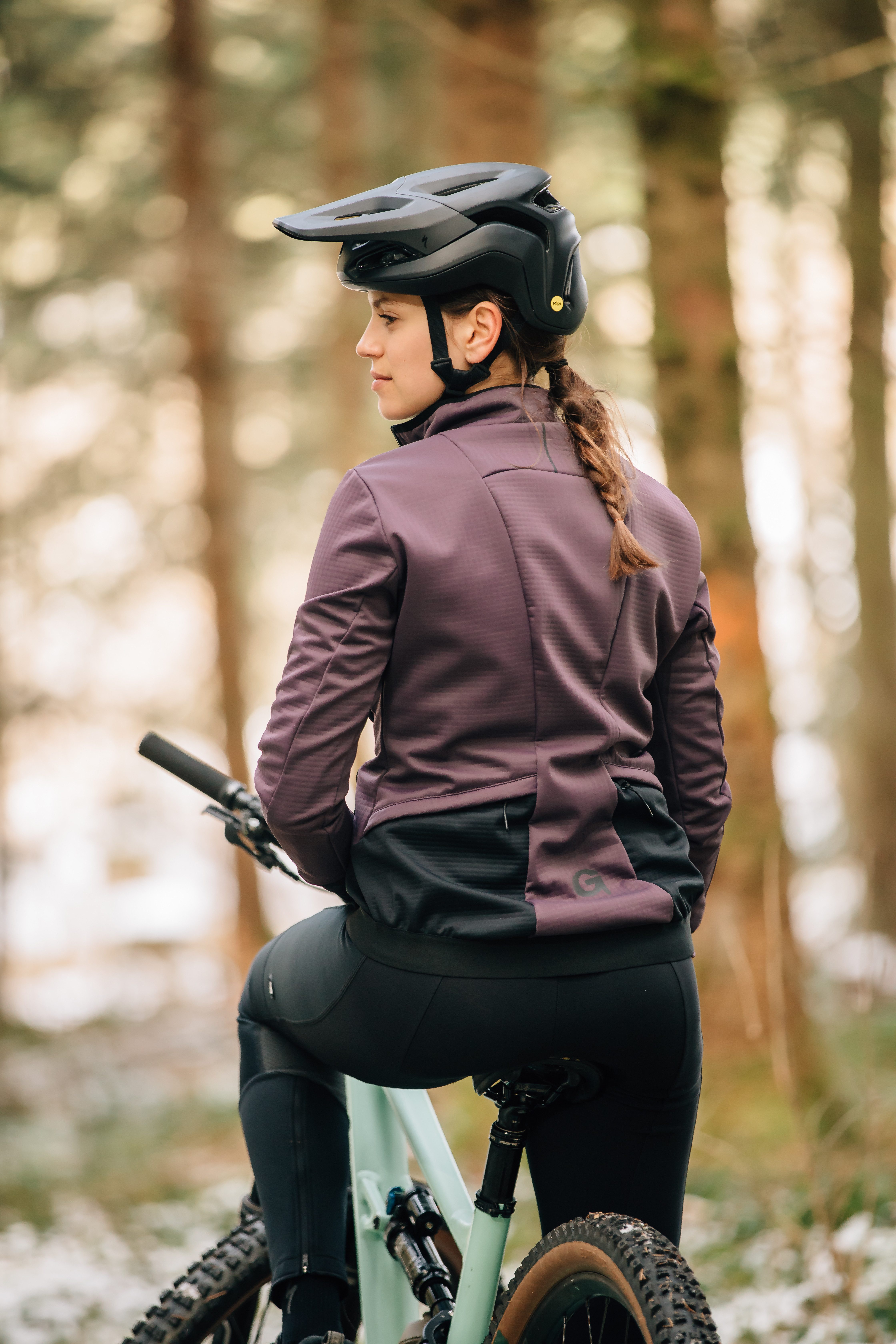Gonso Fietsjack Trail Jacket Softshell W Waterafstotende duurzame en ademende fietsjas