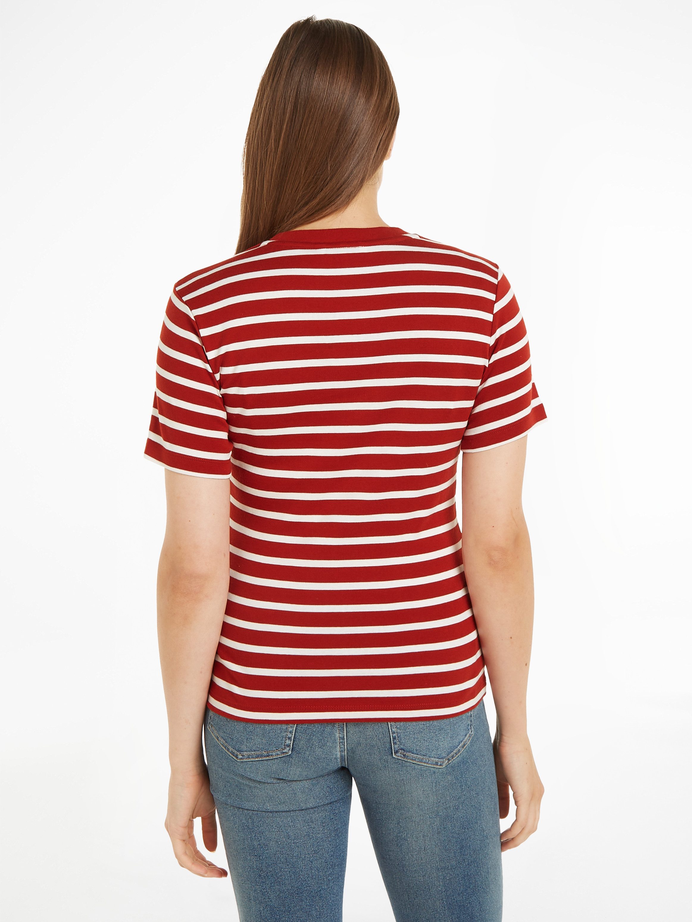 Tommy Hilfiger T-shirt met geborduurd logo