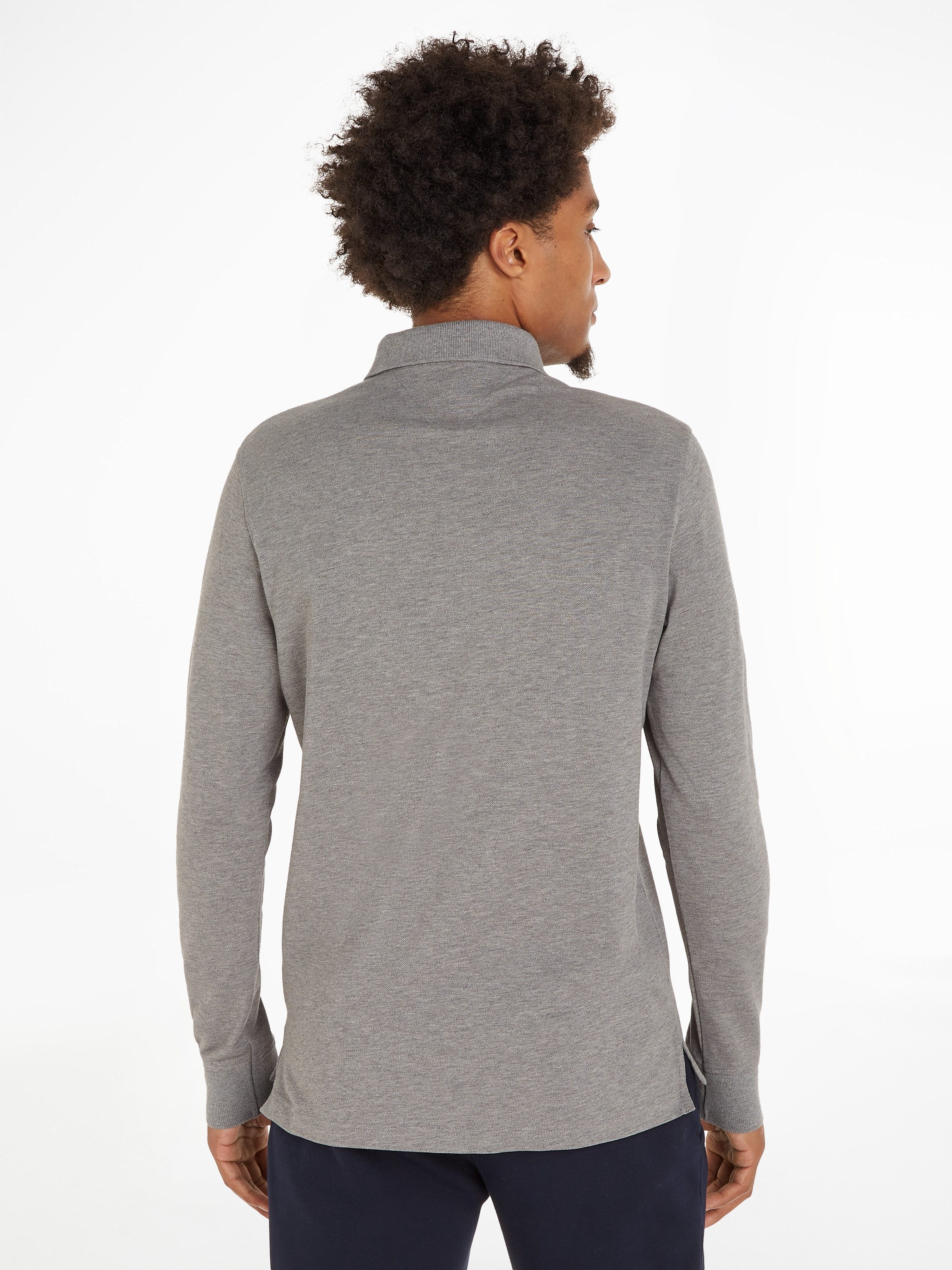 Tommy Hilfiger Poloshirt met lange mouwen 1985 SLIM LS POLO