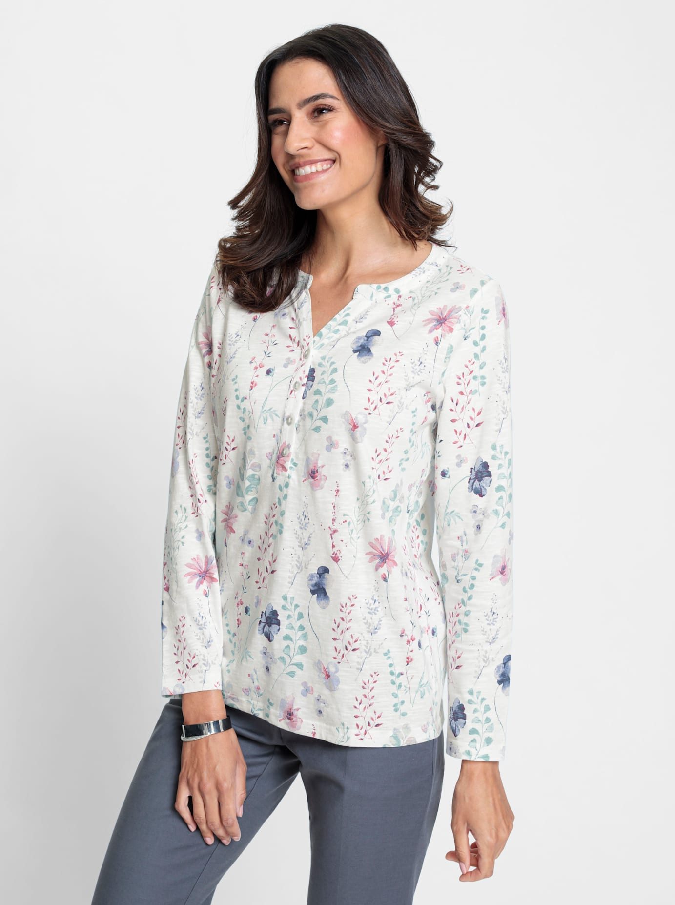Classic Inspirationen Shirt met lange mouwen Shirt (1-delig)