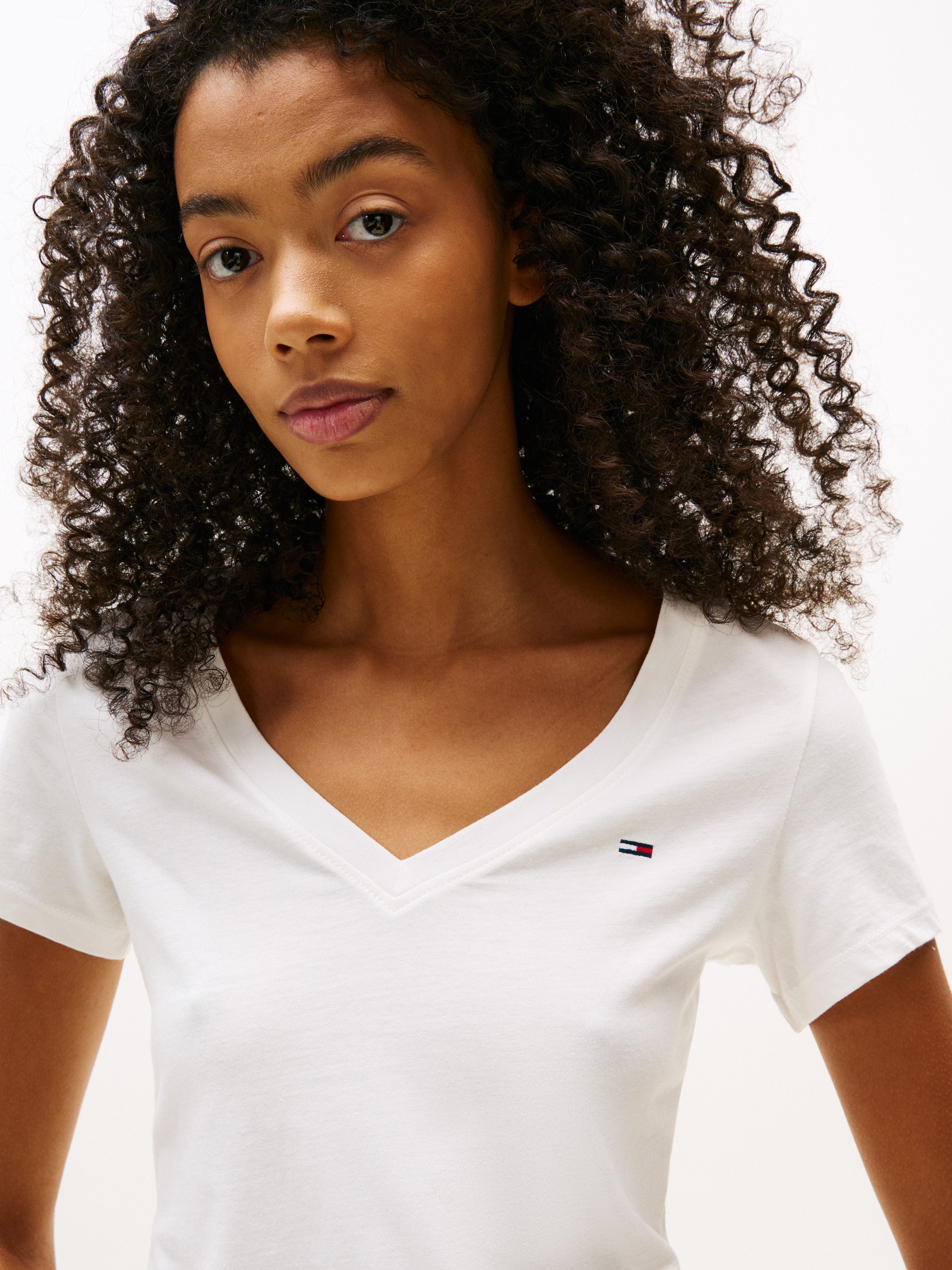 TOMMY JEANS T-shirt TJW 2PACK V-NECK TEE (set, 2-delig, 2 stuks)