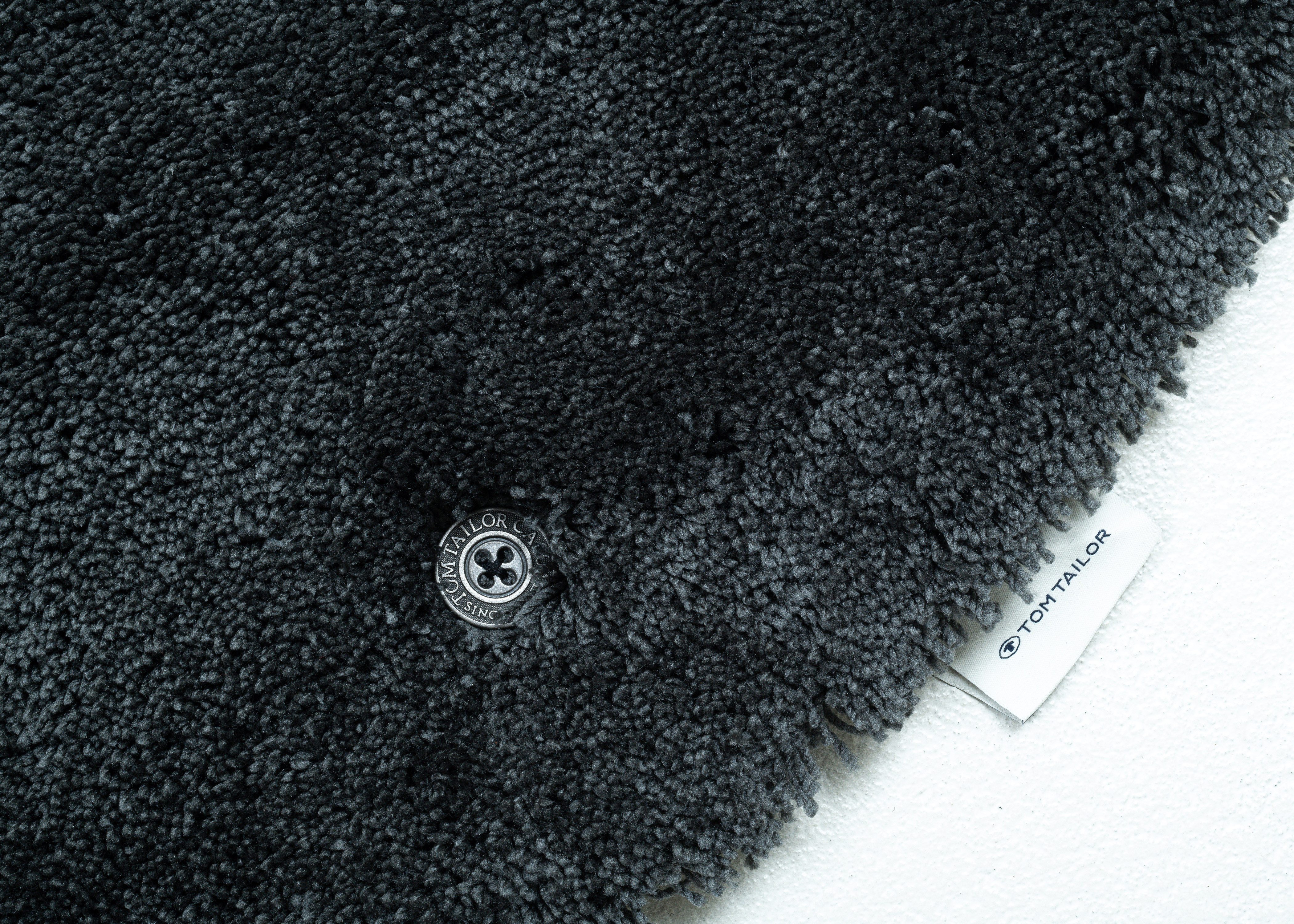 TOM TAILOR HOME Hoogpolig vloerkleed Shaggy-vloerkleed Cozy Uni kleuren, ook in pastelkleuren, zacht & knuffelig