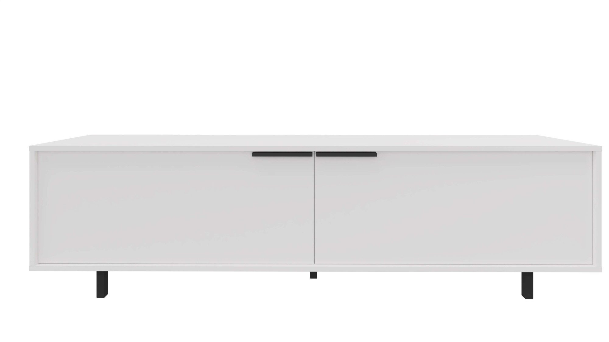 INOSIGN Tv-meubel Dinant TV-kast met 2 kleppen, kabeldoorvoer, breedte 150 cm, hoogte 50 cm