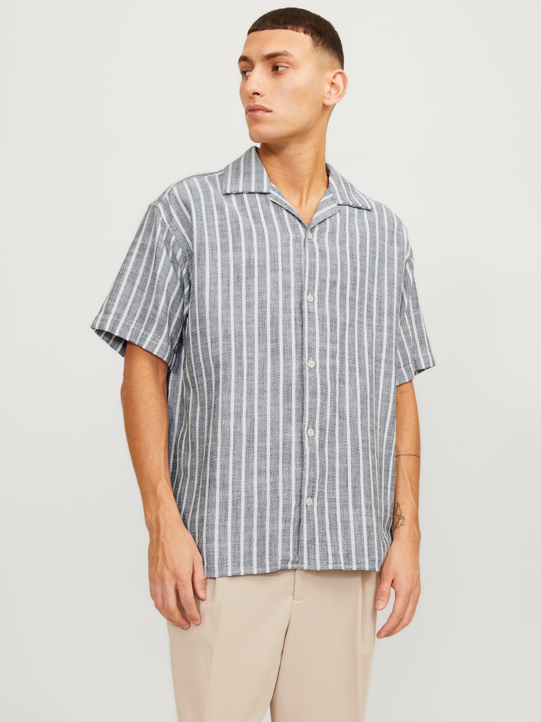 Jack & Jones Overhemd met korte mouwen JORCABANA STRIPE SHIRT SS SN