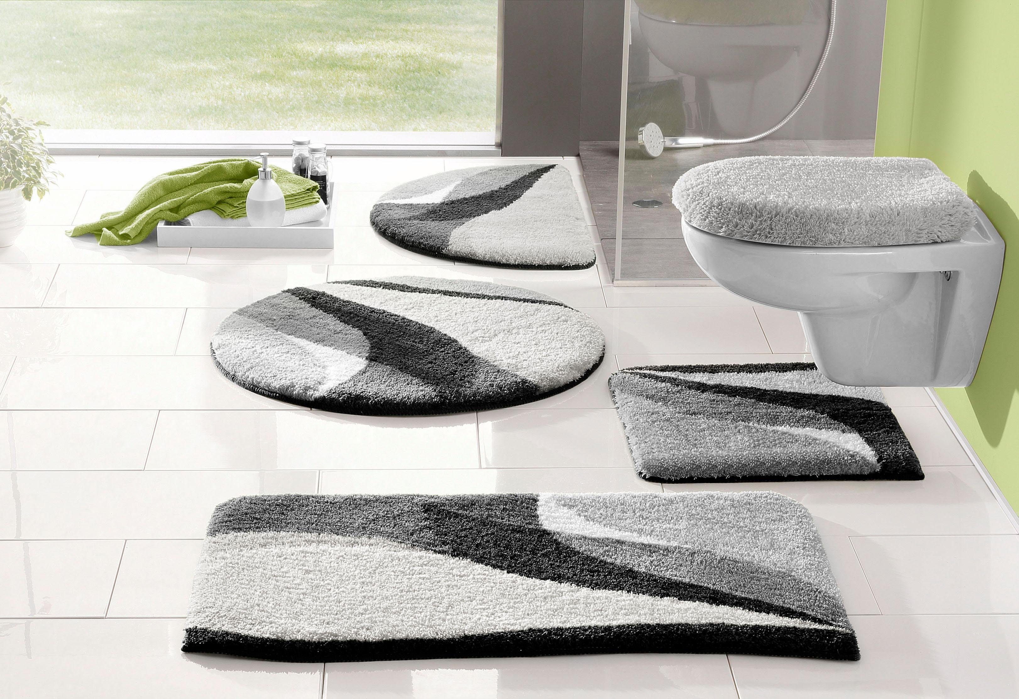 my home Badmat Magnus, badmat, badkamer tapijt meerkleurig, badmat, badmatten ook als 2-delige set & rond badmatten maat 2-delige set voor staand