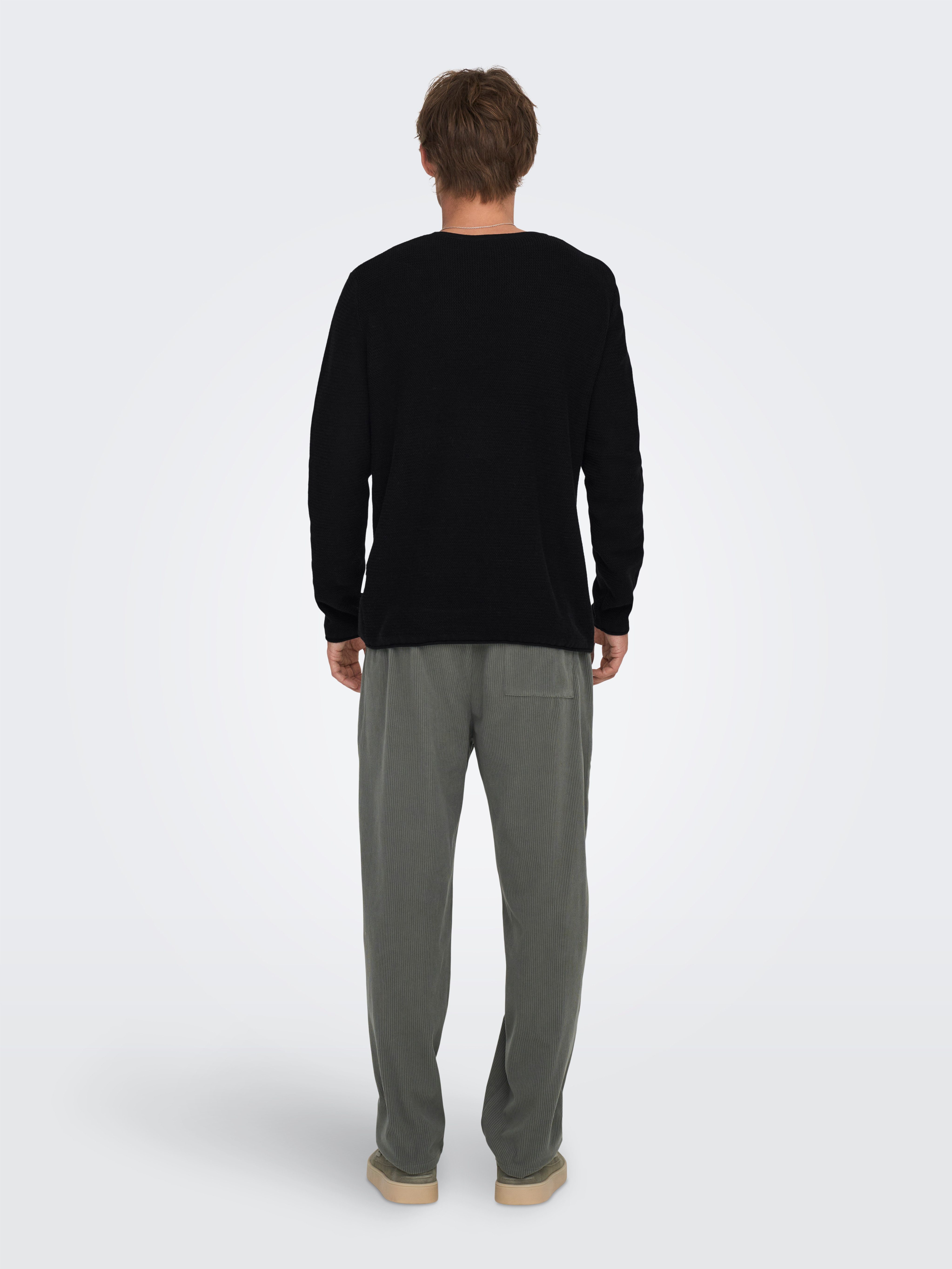 ONLY & SONS Gebreide trui ONSERIC REG 12 STRUC CREW KNIT