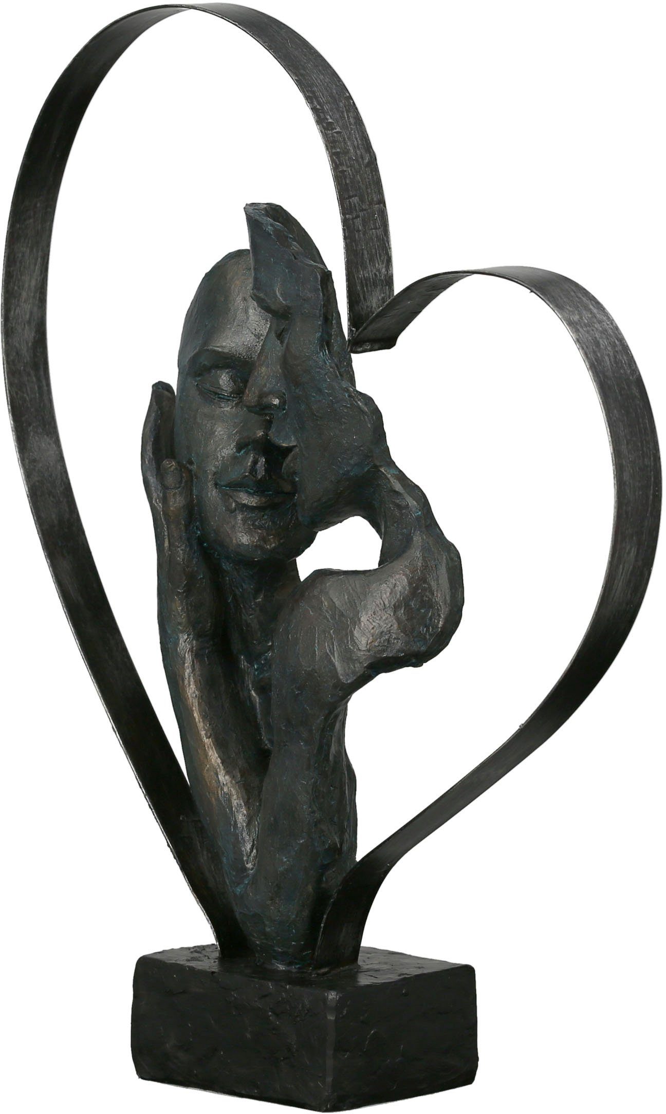 GILDE Decoratief figuur Sculptuur Essential, bronskleurig/bruin (1 stuk)