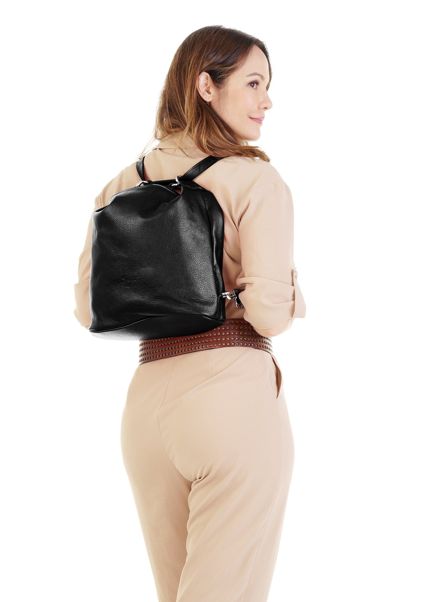 Samantha Look Shopper echt leer, made in italy