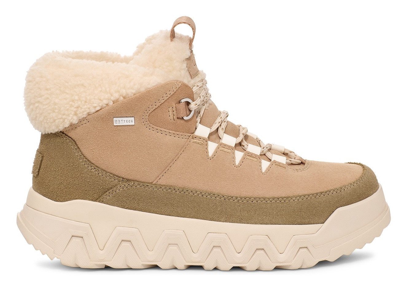 UGG Winterlaarzen TERRE TRAIL COZY LACE Plateaboots, winterlaarzen met gevoerde schacht