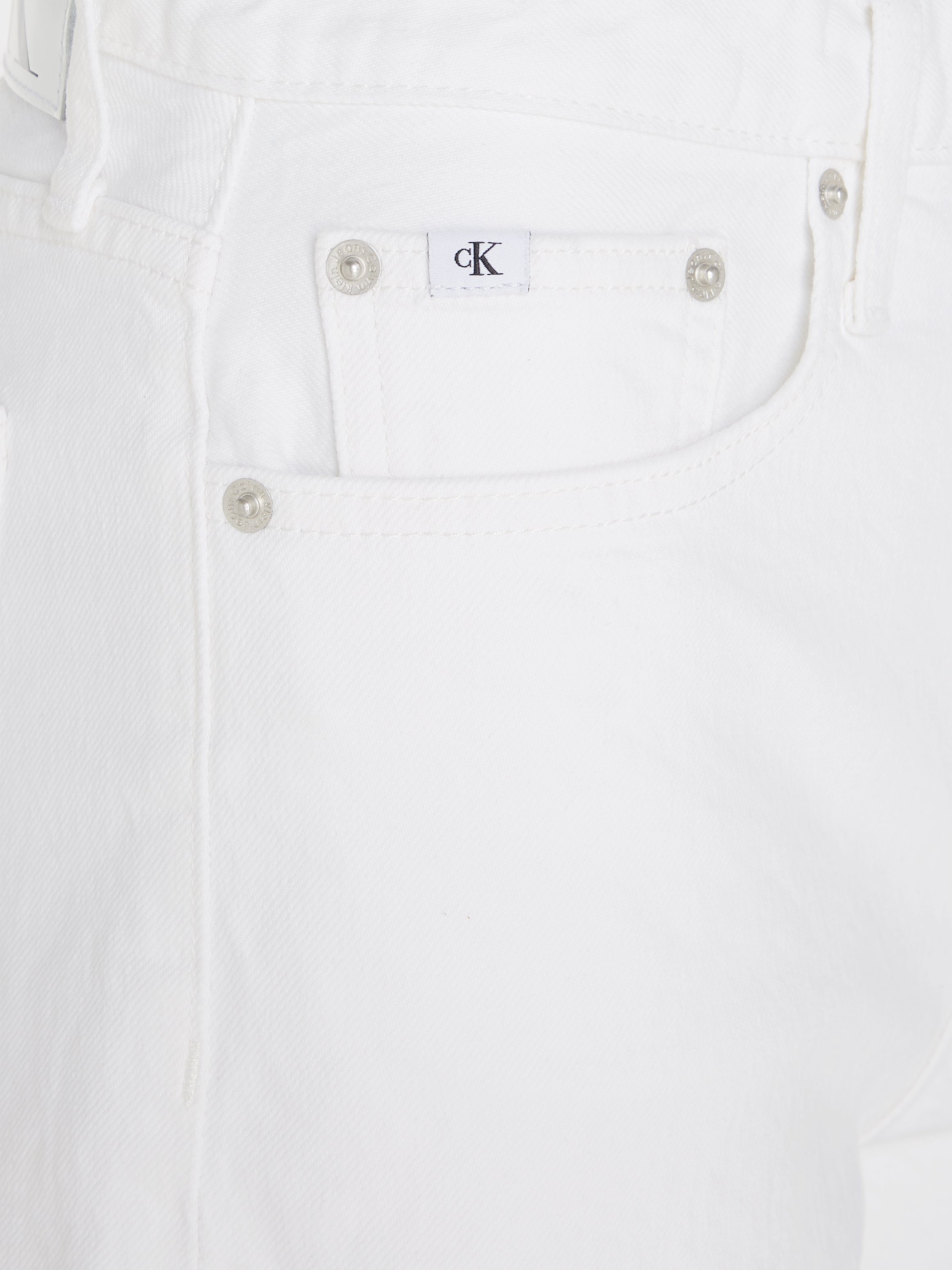 Calvin Klein Short Mom short in 5-pocketsstijl