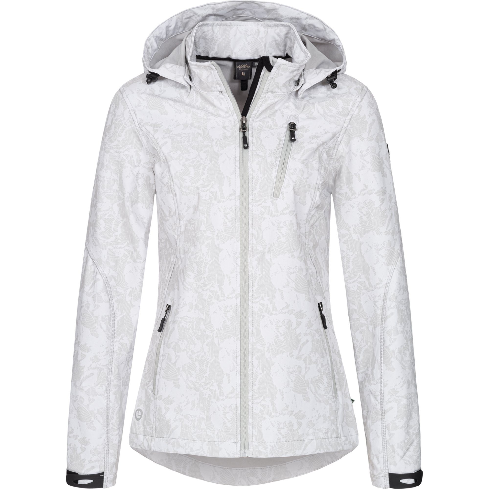 DEPROC Active Softshell-jack SHELBY PEAK WOMEN met afneembare capuchon