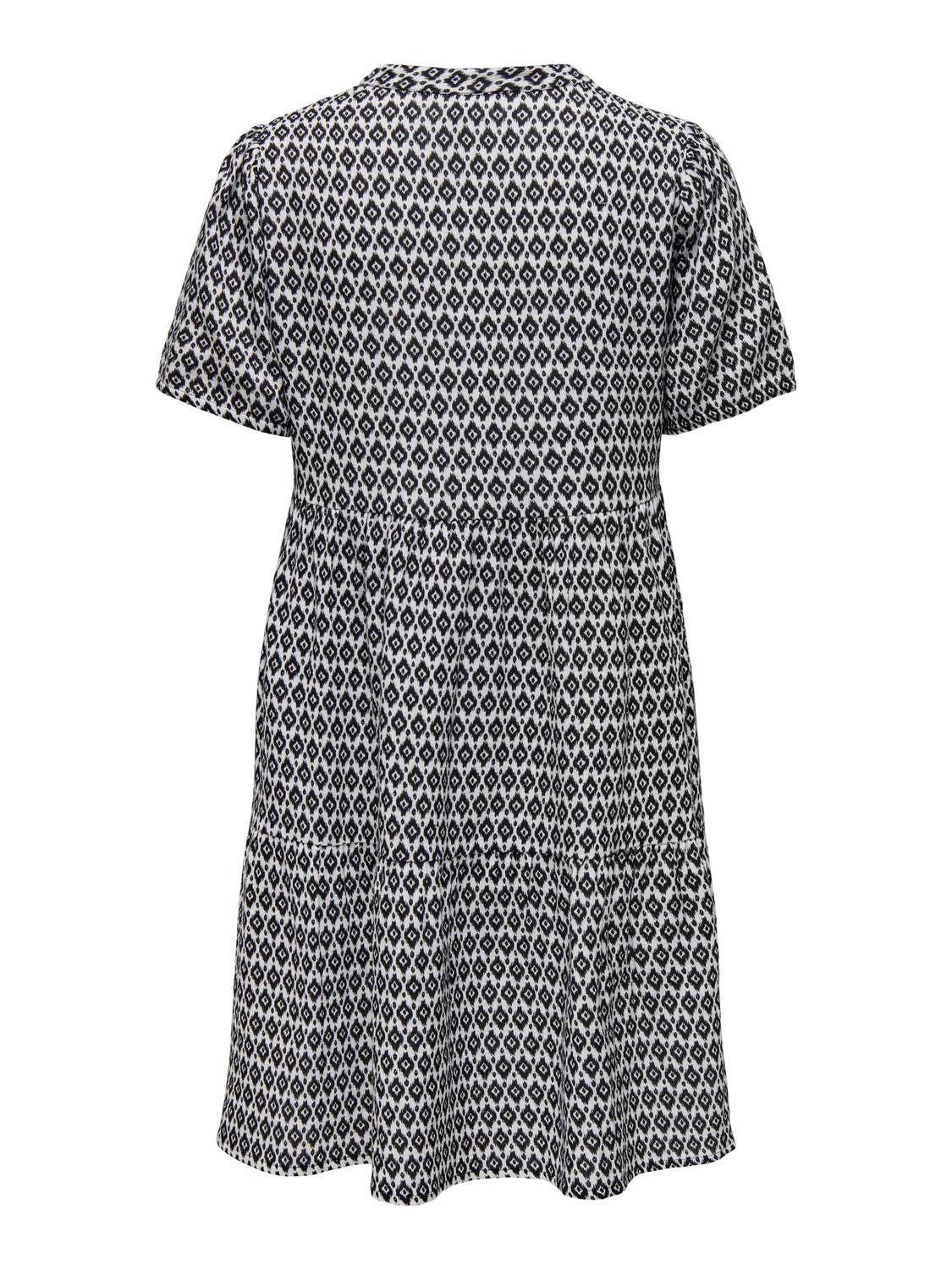 Only Zomerjurk ONLNORA S/S LOOSE DRESS PTM