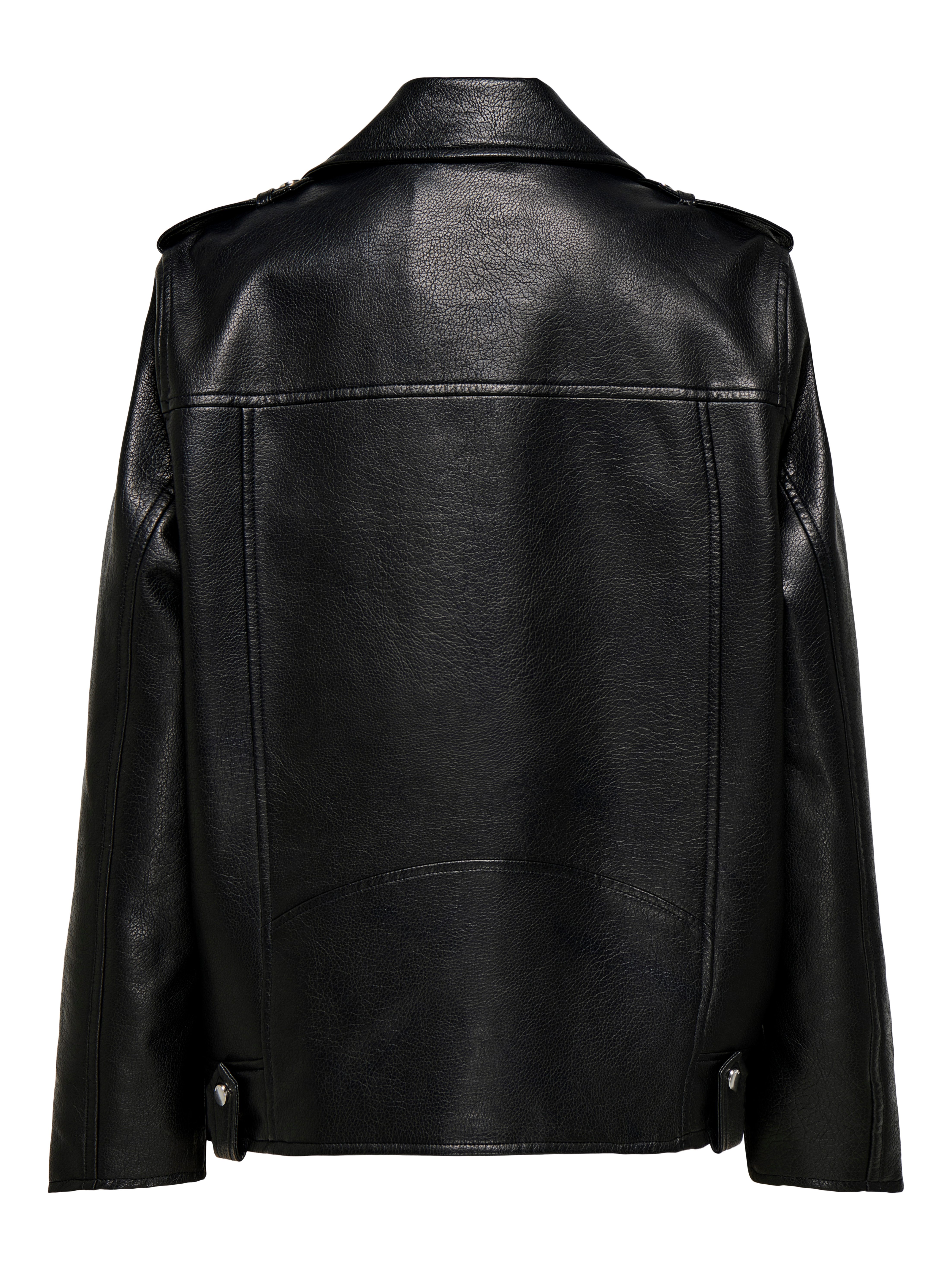 Only Imitatieleren jack ONLMILLE FAUX LEATHER JACKET OTW