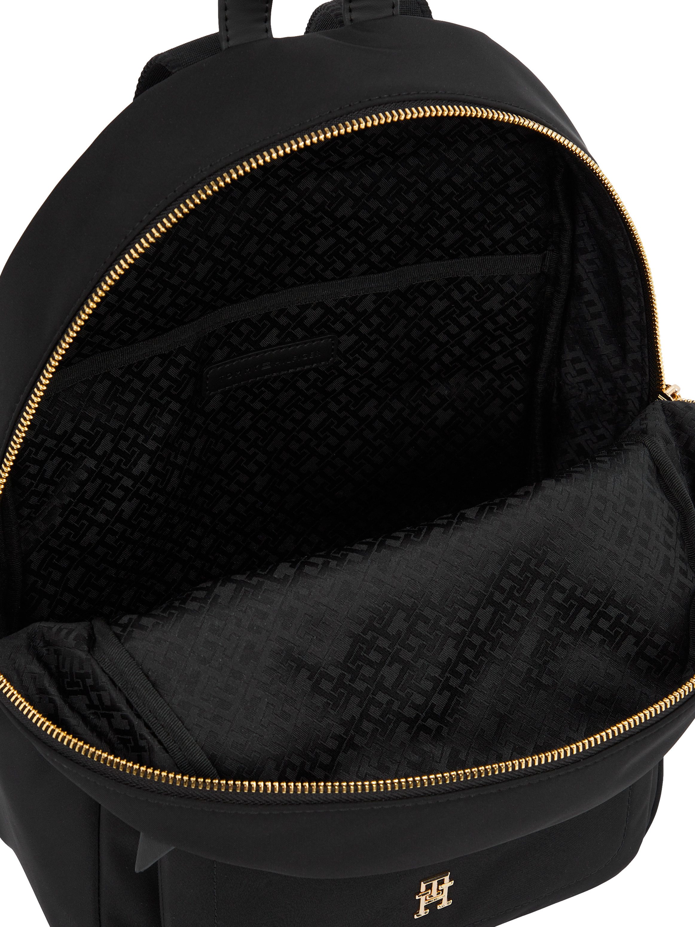 Tommy Hilfiger Rugzak TH SPRING BACKPACK dames city-rucksack vrijetijds-rucksack vrijetijds-bag met logo-vlag