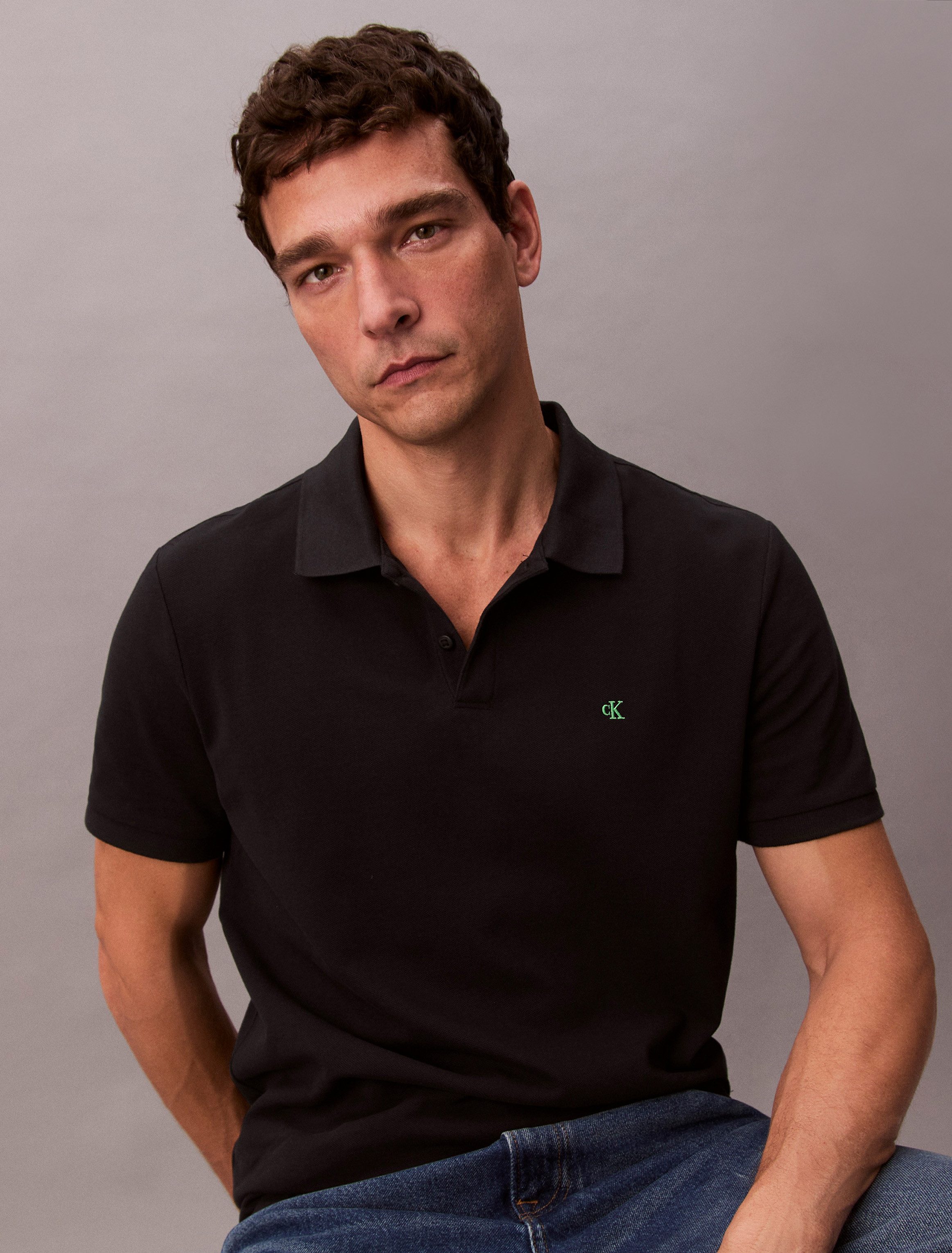 Calvin Klein Poloshirt SS CASUAL PIQUE CLASSIC POLO