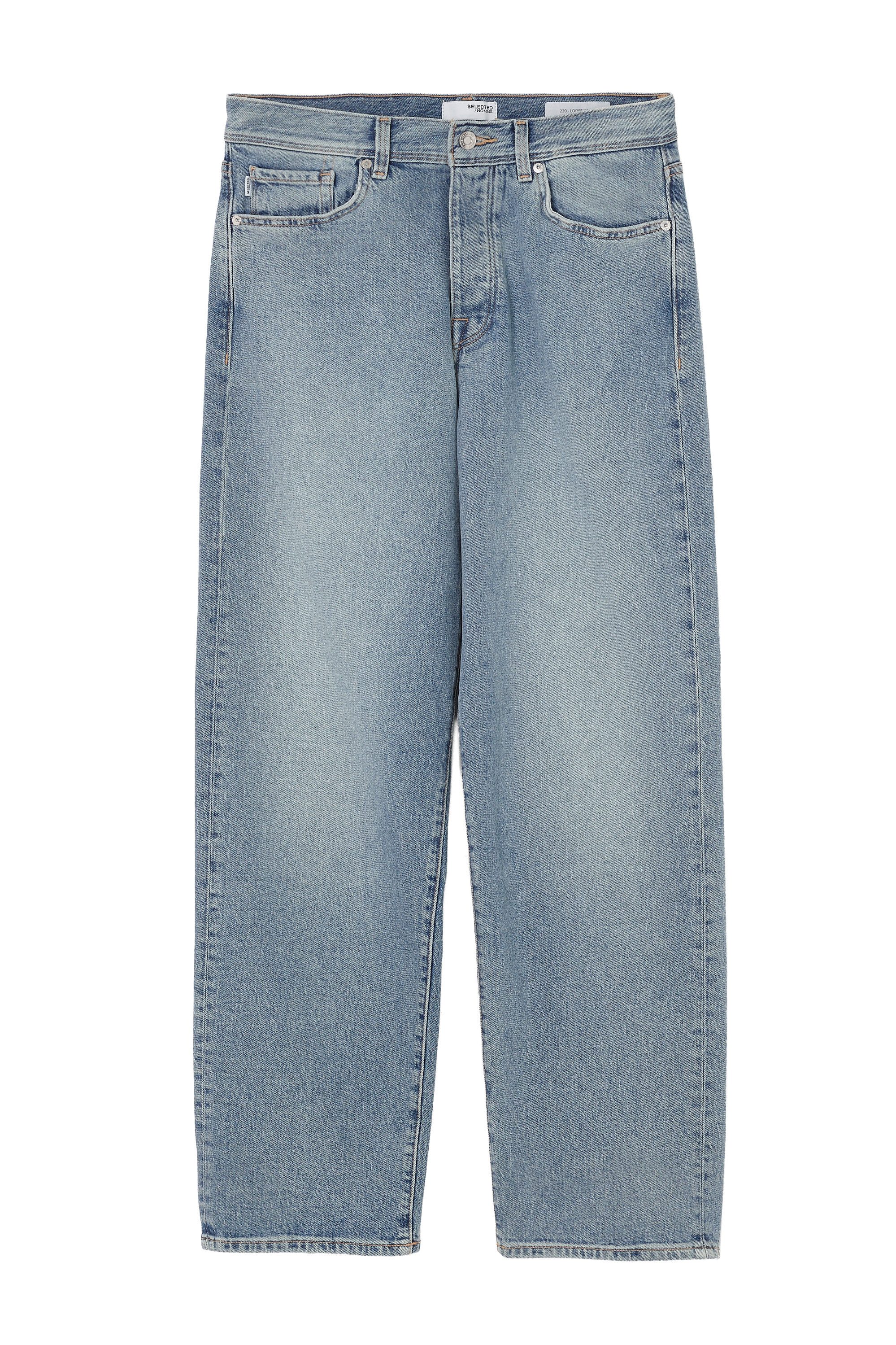 SELECTED HOMME Relax fit jeans SLH220-LOOSE KOBE 3501 L.B WASH JNS NOOS