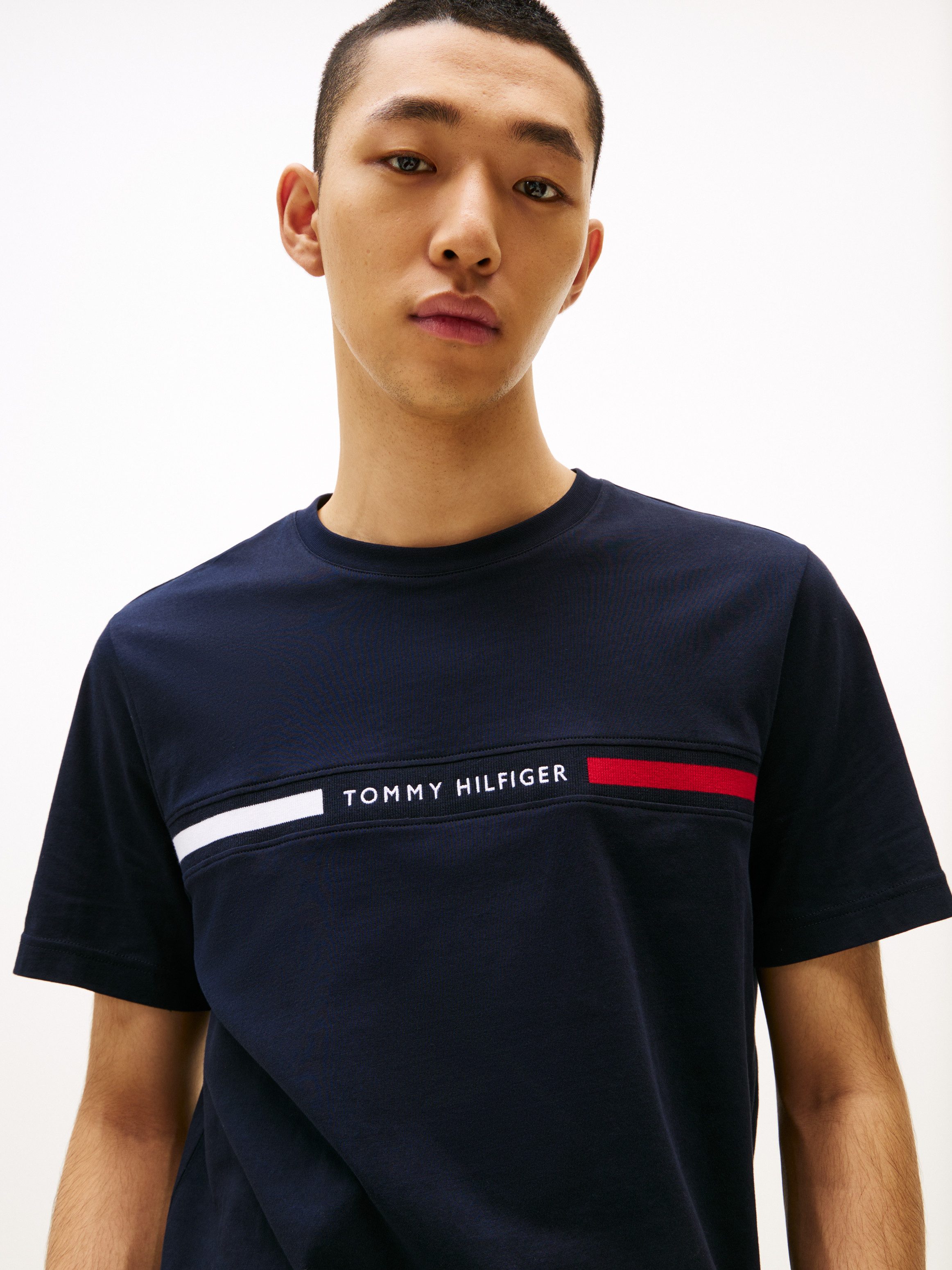 Tommy Hilfiger T-shirt HILFIGER CHEST INSERT TEE
