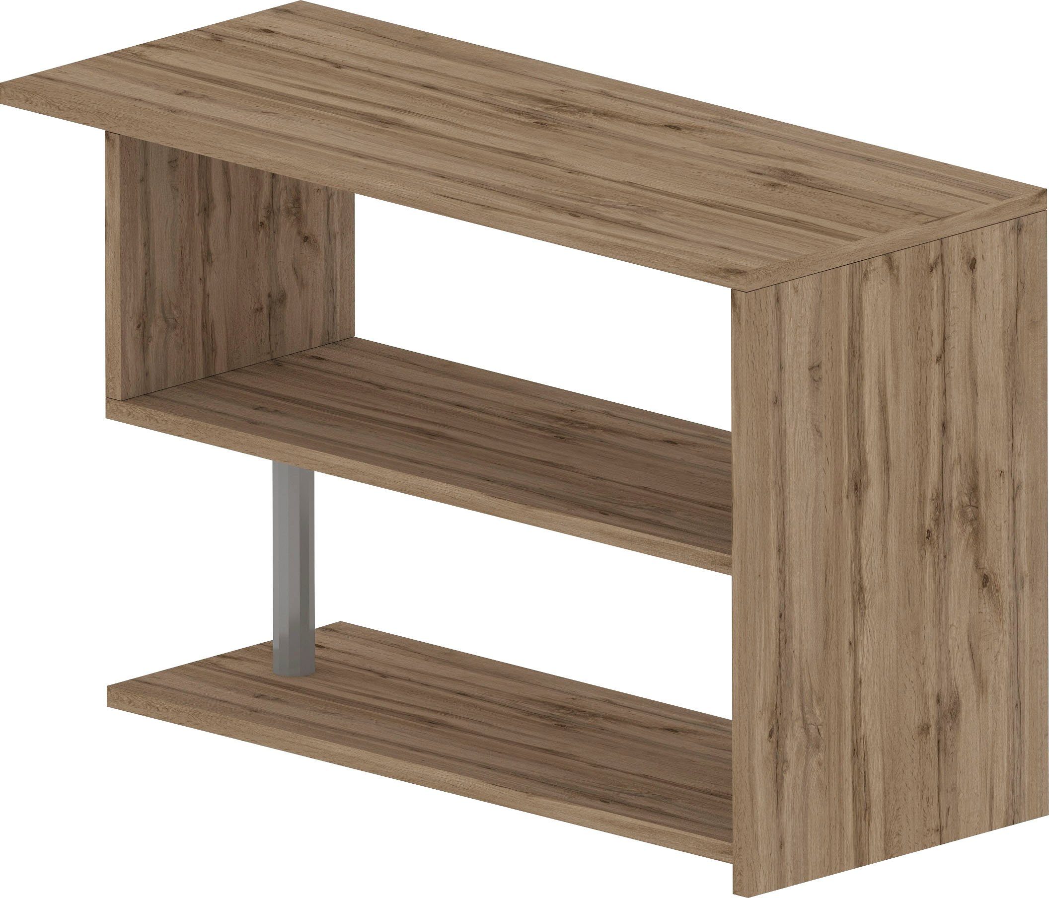 INOSIGN Bureau Volta, Made in Italy multifunctioneel - als computertafel, hoekbureau of sideboard