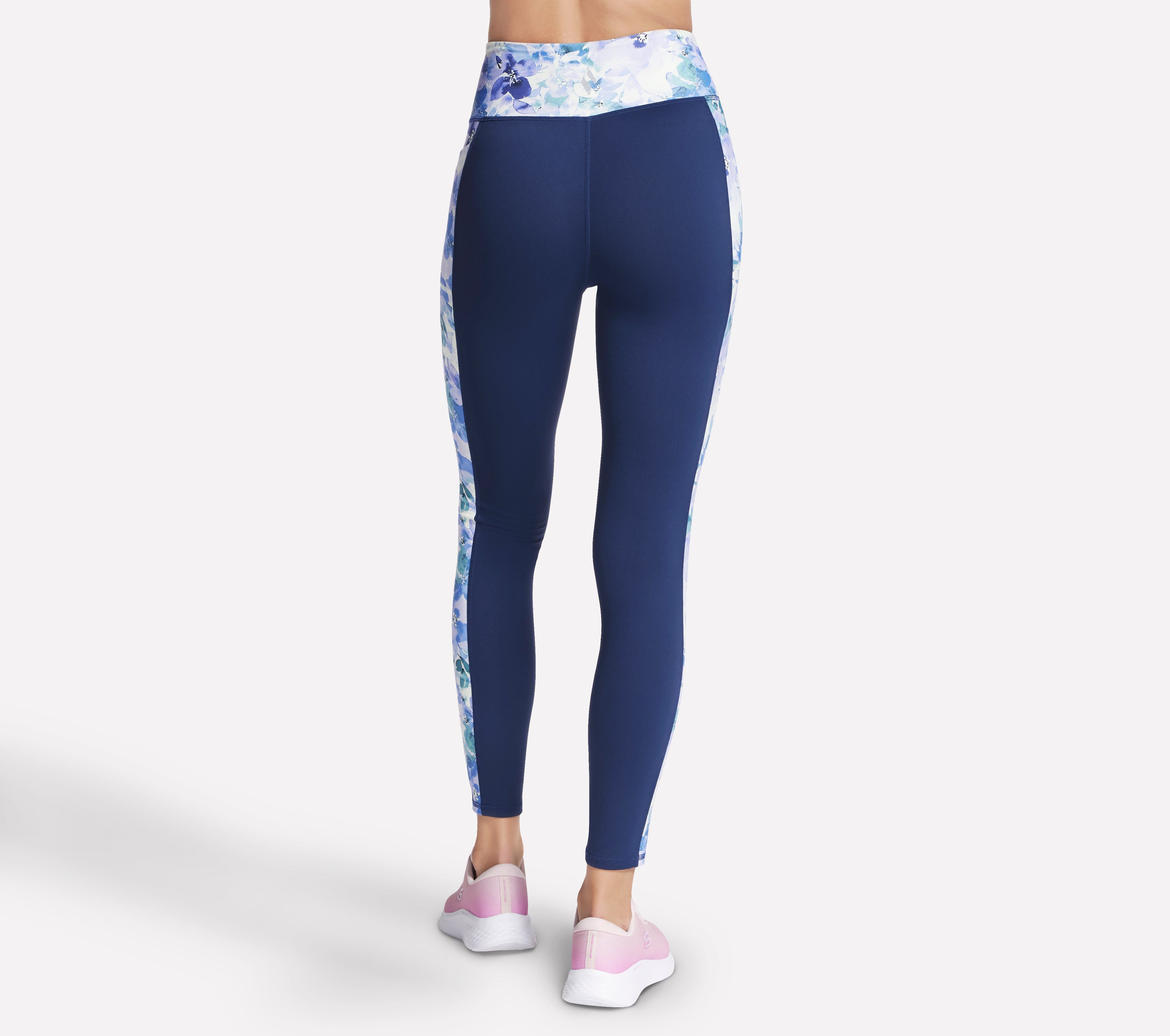 Skechers Functionele tights BLUE SEASCAPE FLORAL