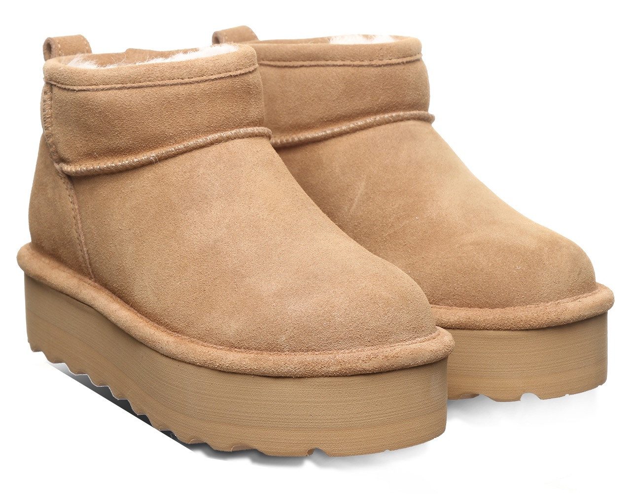 Bearpaw Winterlaarzen Retro , plateaulaarzen, winterlaarzen met plateauzool