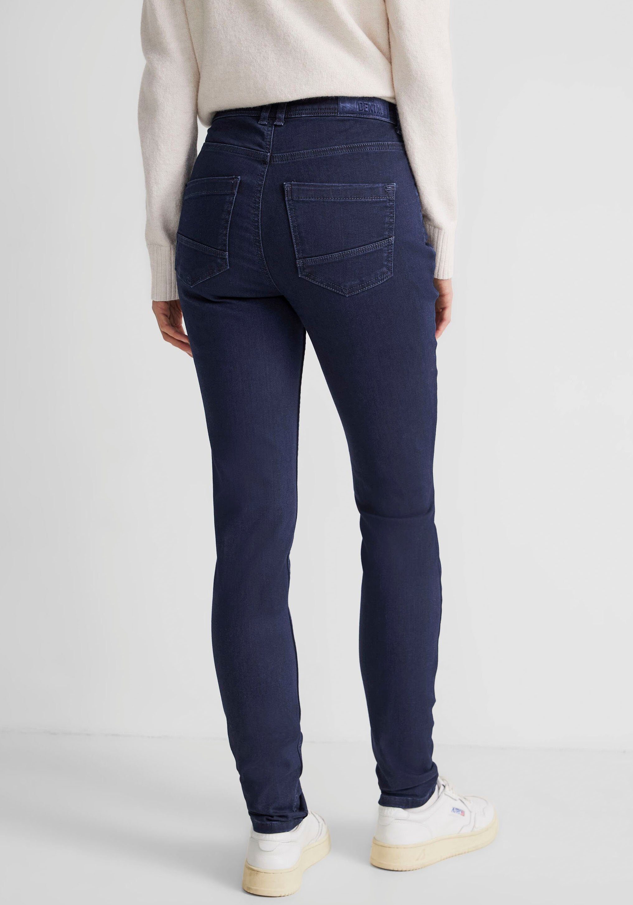 STREET ONE Slim fit jeans in 5 zakken stijl