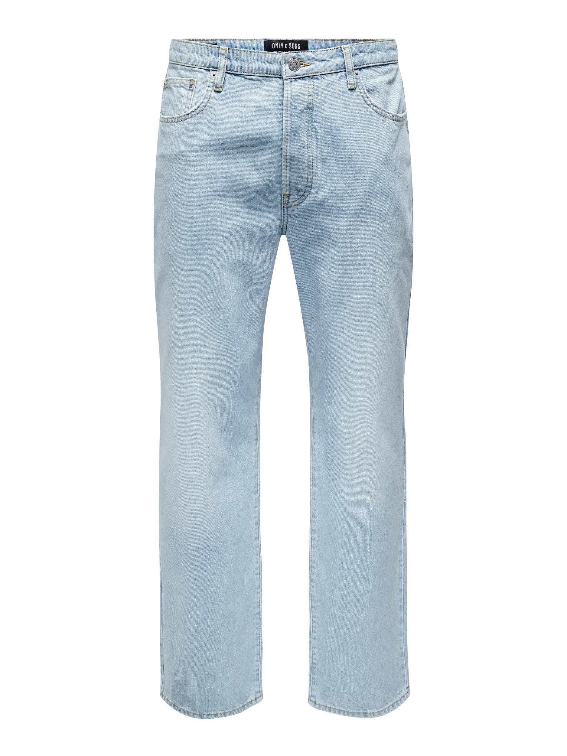 ONLY & SONS Loose fit jeans ONSFADE LOOSE WB 6778 A14 DNM NOOS