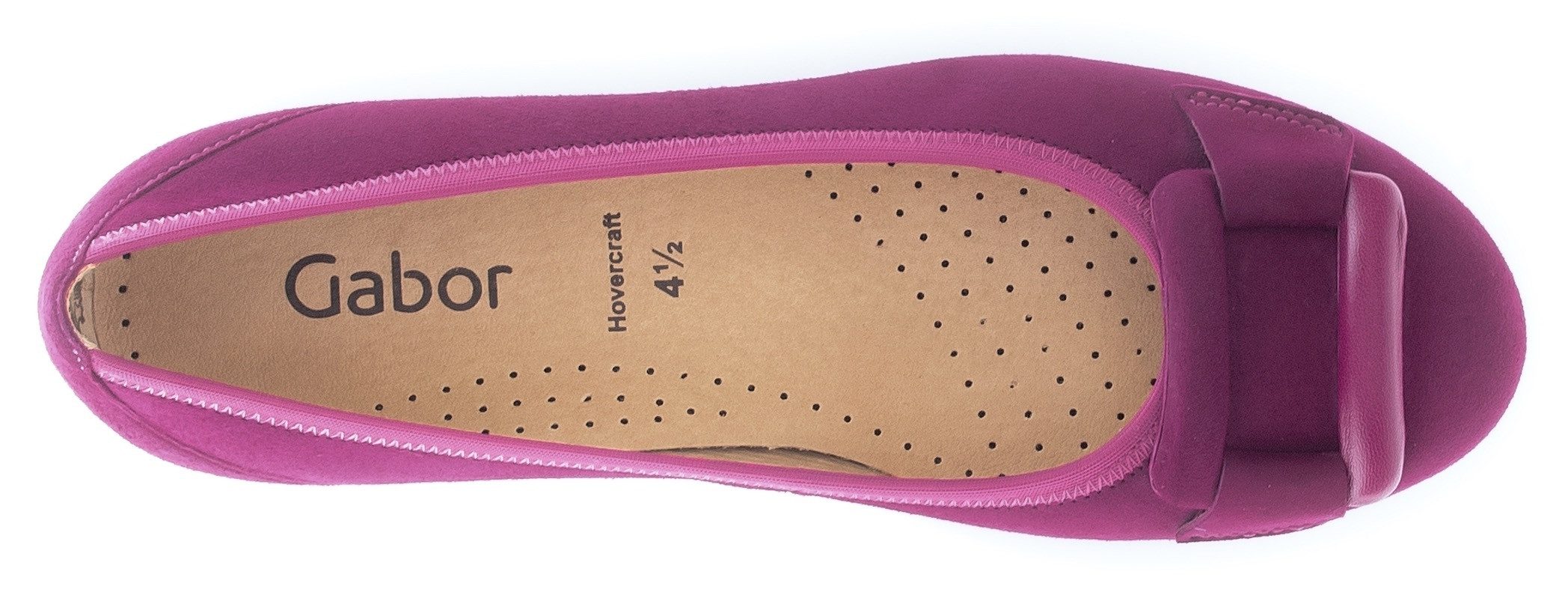 Gabor Ballerina's , businessschoen, lage schoen, instapschoen, comfortabele elastische afwerking
