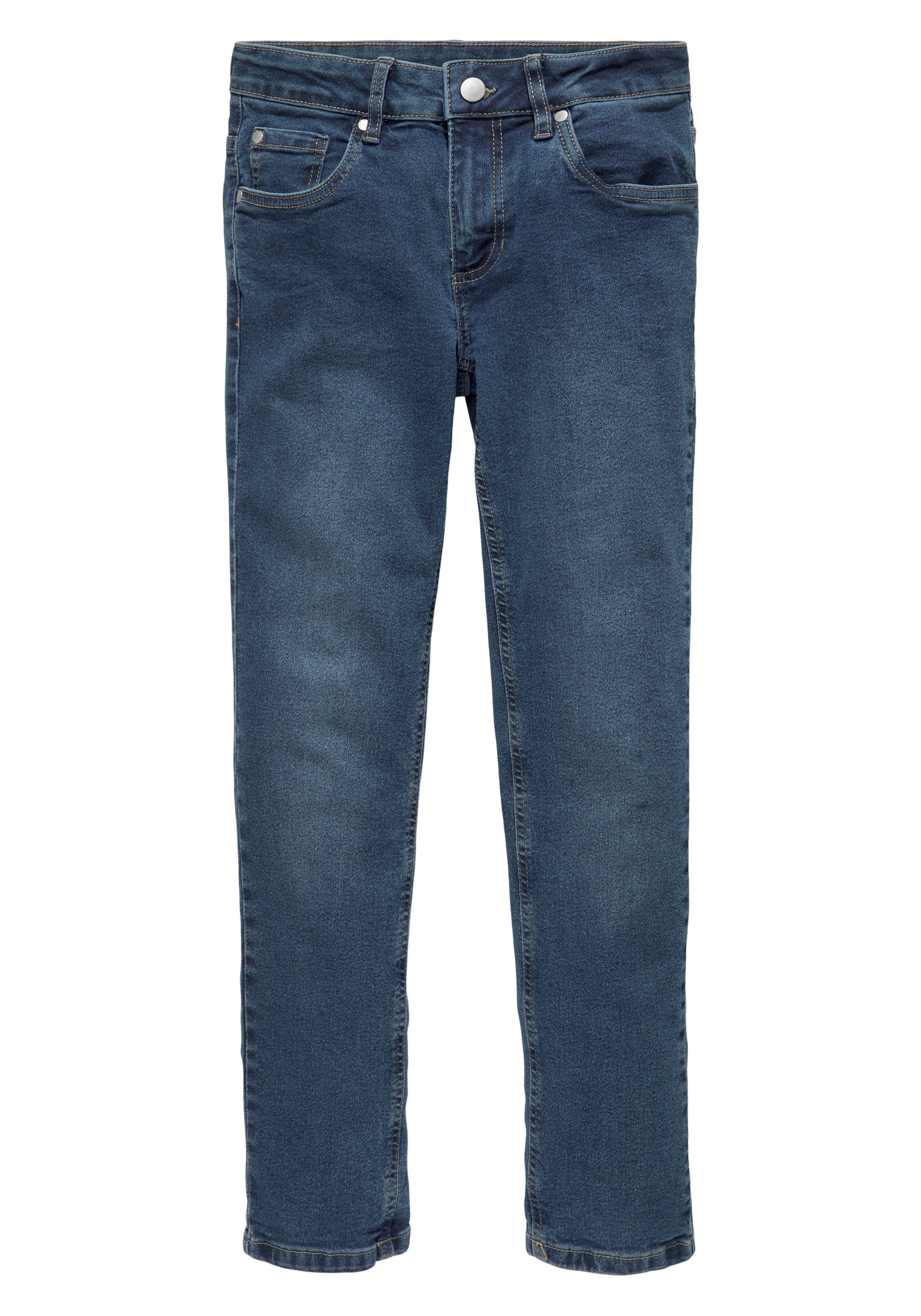 KIDSWORLD Stretch jeans Met smalle pijpen Regular fit, smalle pasvorm, met verstelbare elastiek