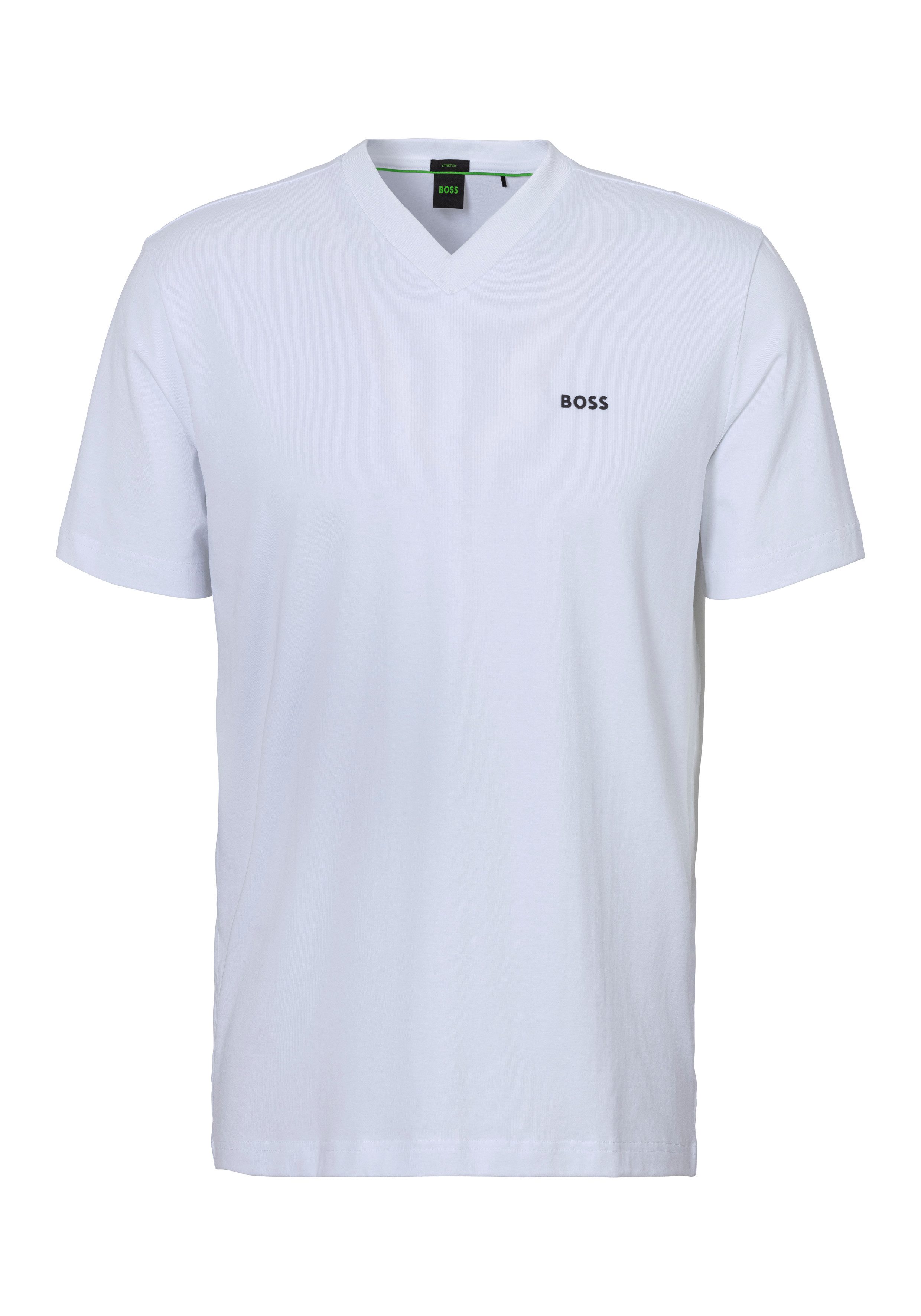BOSS GREEN T-shirt Tee V met v-hals