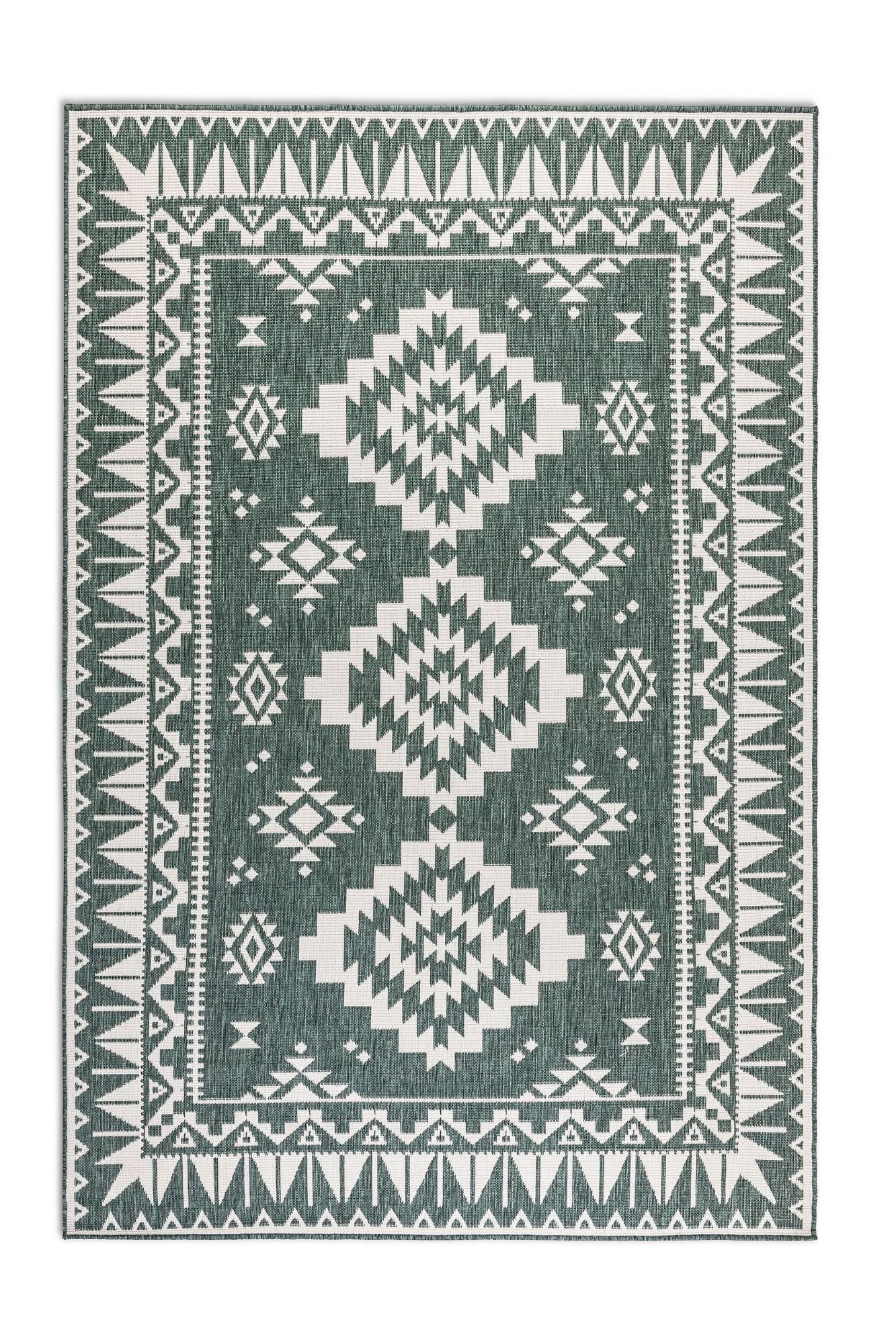 ELLE DECORATION Vloerkleed Dynamic, omkeerbaar tapijt Vlakweefsel, binnen- en buiten, modern, omkeerbaar, balkon, woonkamer, buiten
