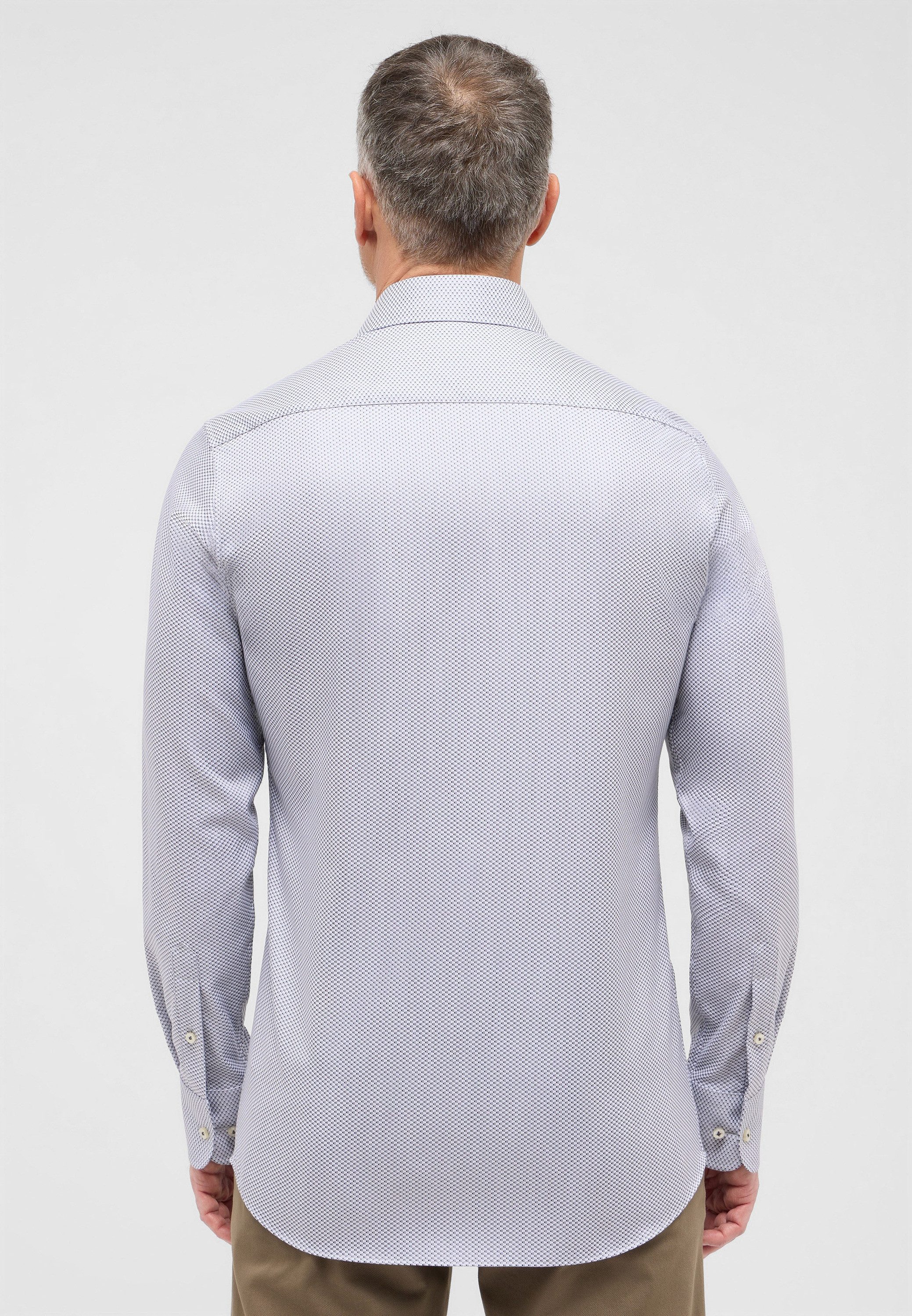 Eterna Overhemd met lange mouwen Slim fit NON IRON (strijkvrij)