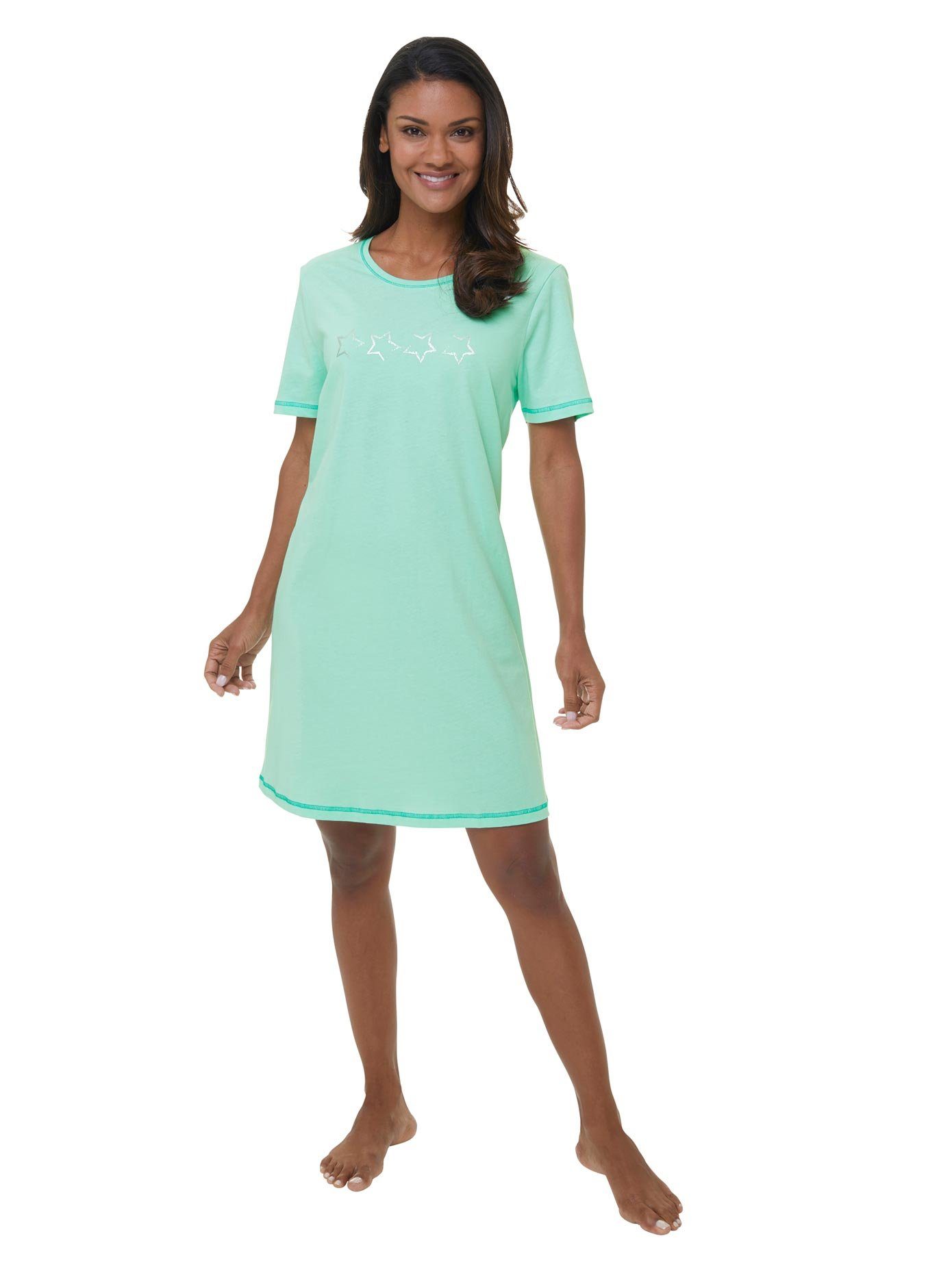 wäschepur Nachthemd Korte mouwen sleepshirts