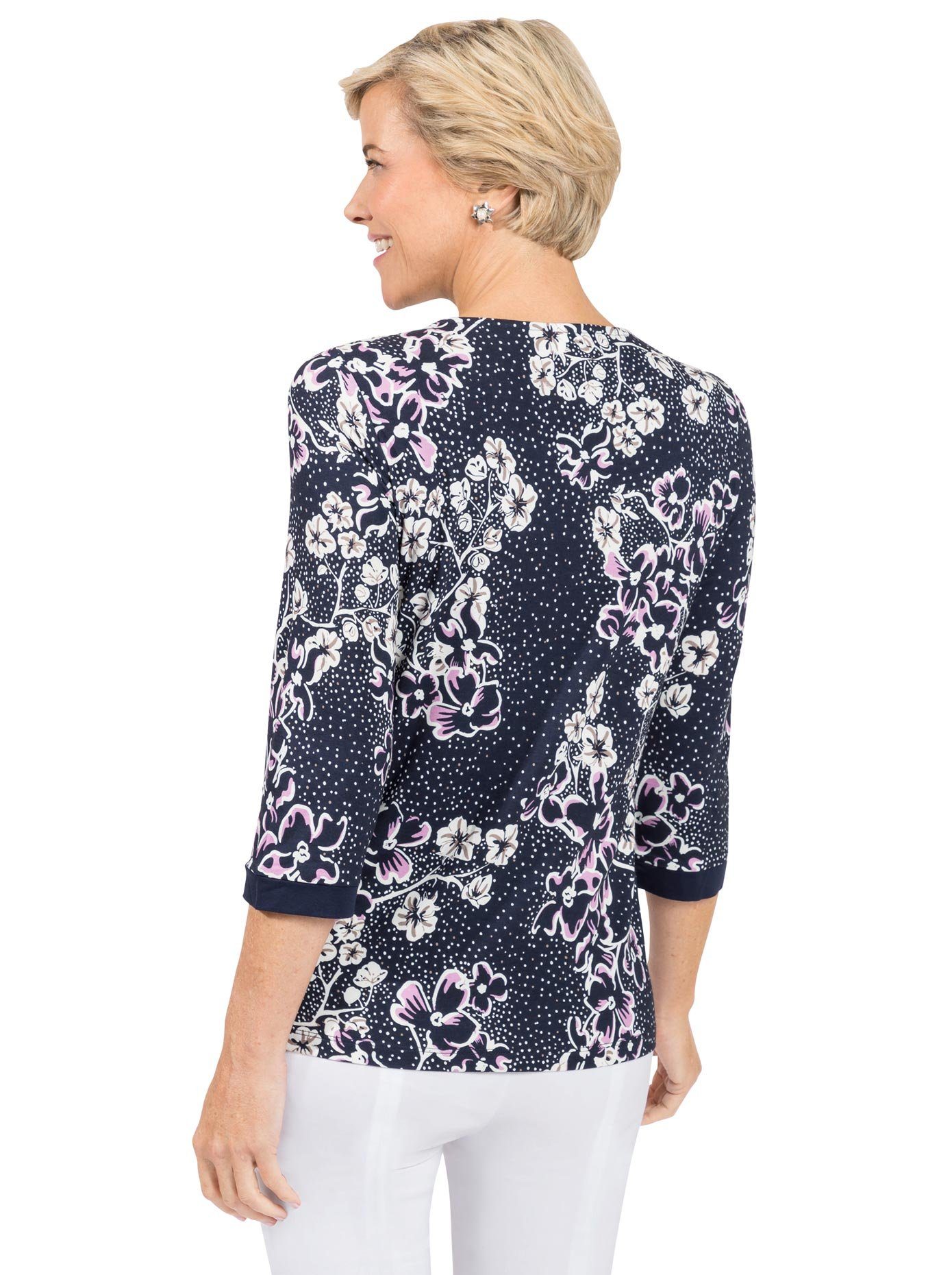 Classic 2-in-1-shirt Shirt (1-delig)
