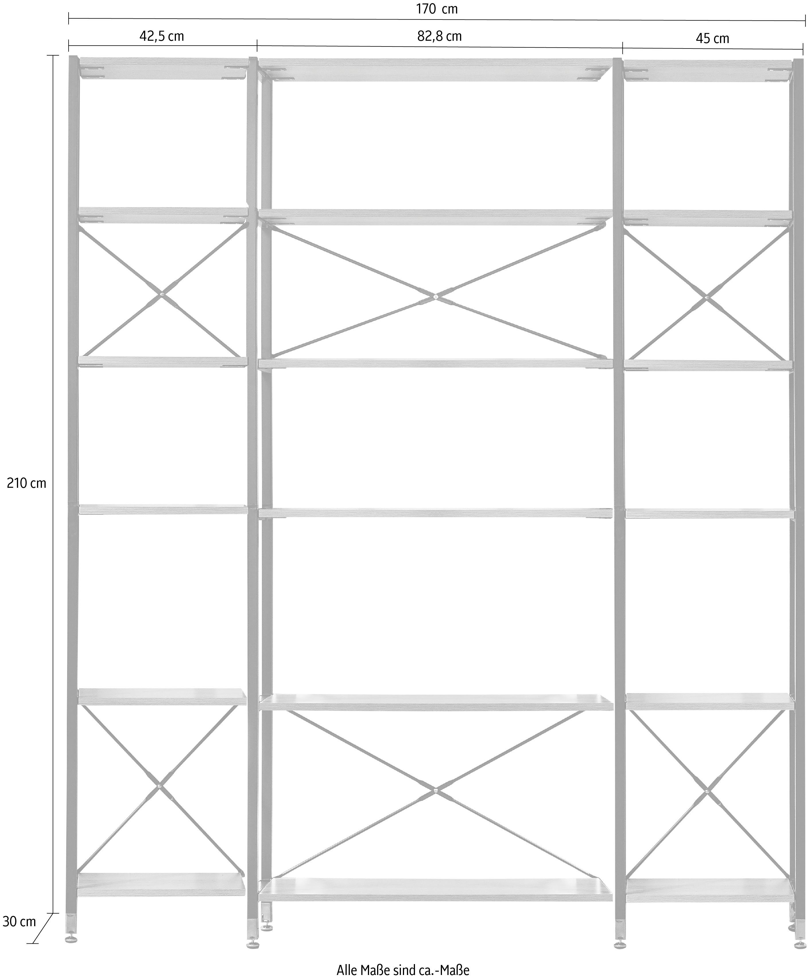 Home affaire Multifunctionele kast MDF met acacia decor