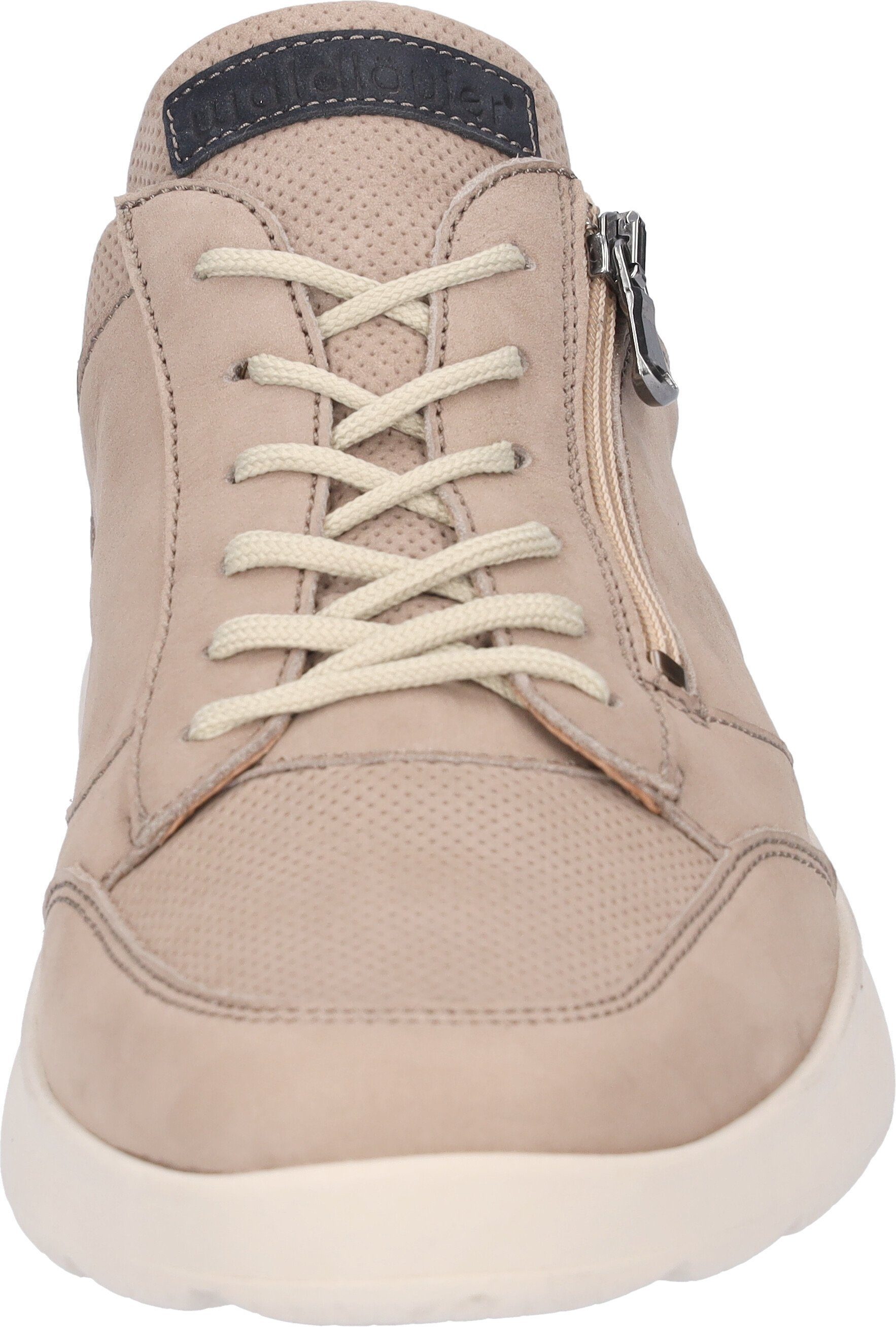 Waldläufer Sneakers Heiko in schoenwijdte h (= zeer breed), vrijetijdsschoen, lage schoen, veterschoen