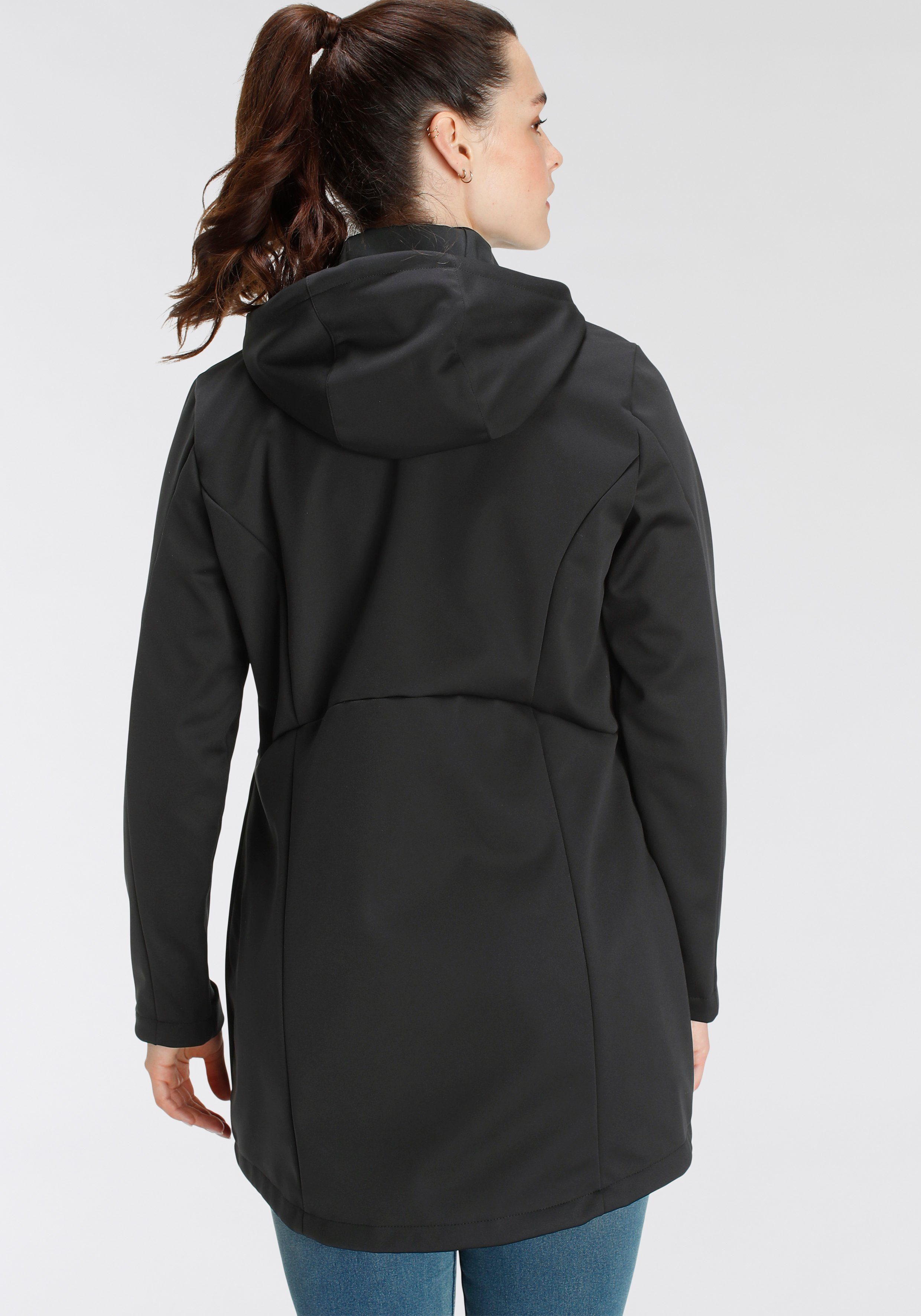 Maier Sports Softshell-parka Softshellmantel dames