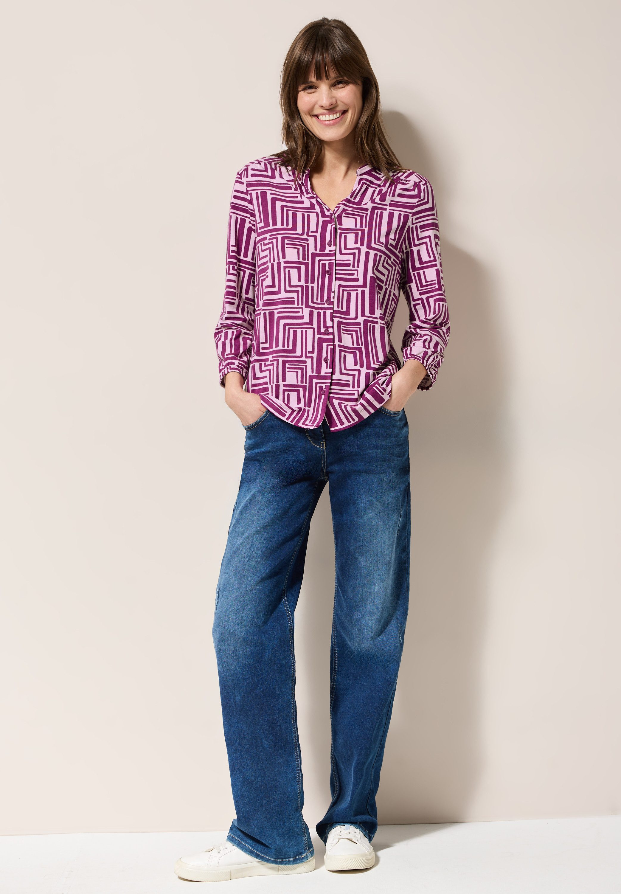 Cecil Shirt met print all-over