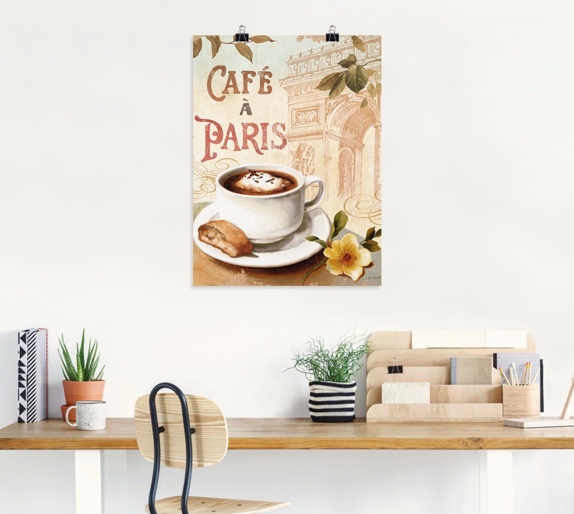 Artland Artprint Koffie in Europa I als poster, muursticker in verschillende maten
