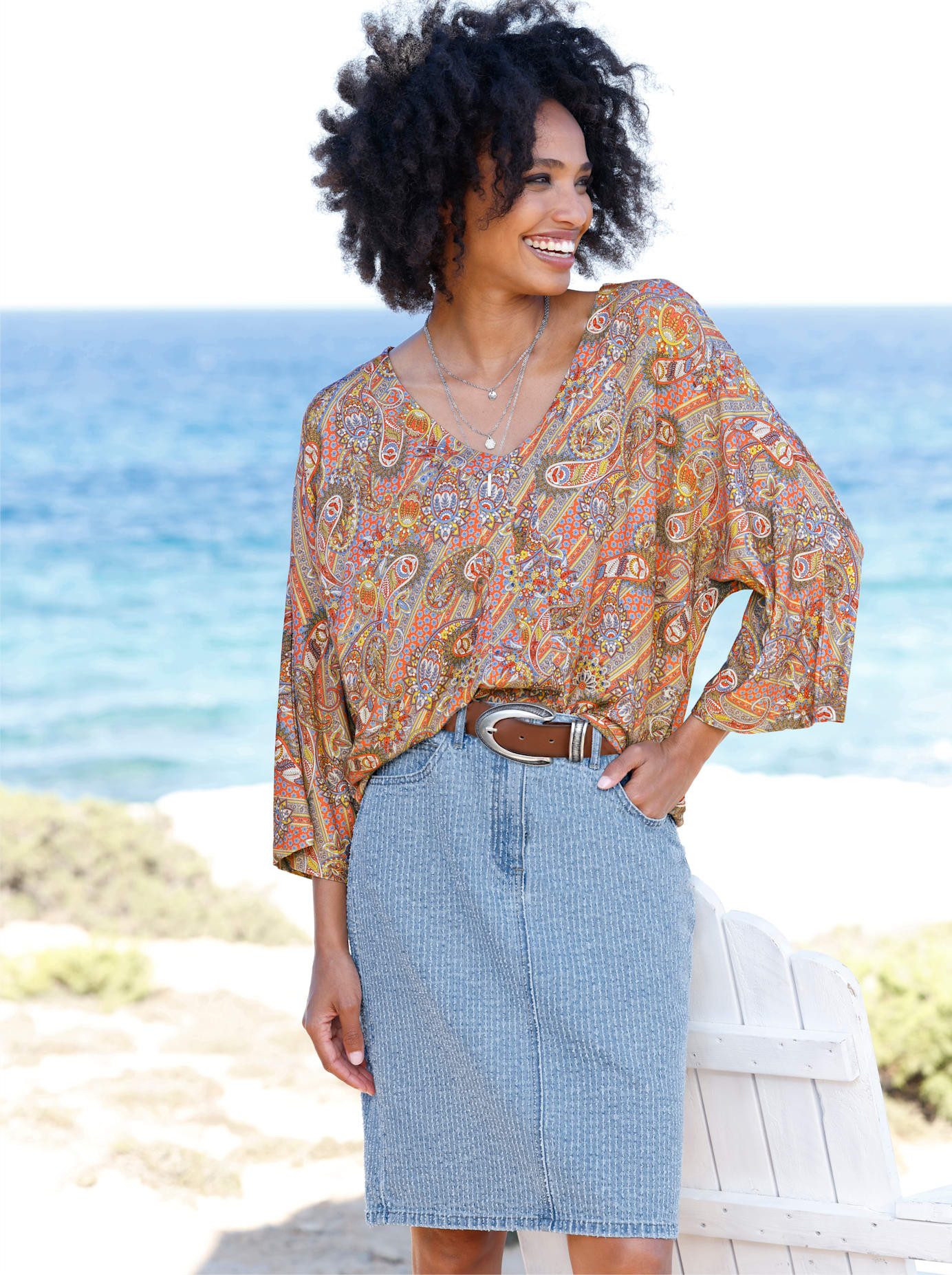 heine Jeans rok