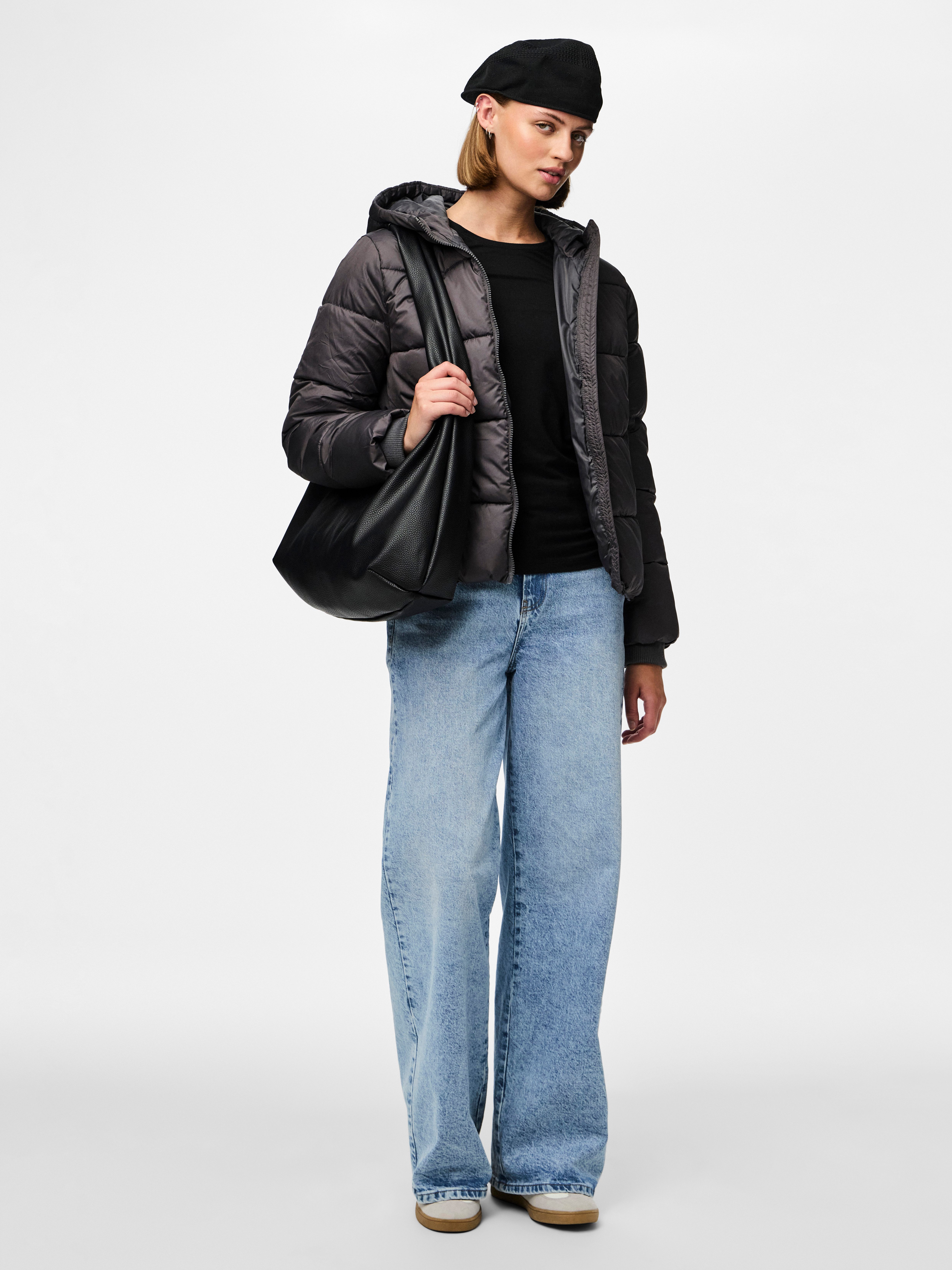 pieces Gewatteerde jas PCBEE NEW SHORT PUFFER JACKET NOOS BC