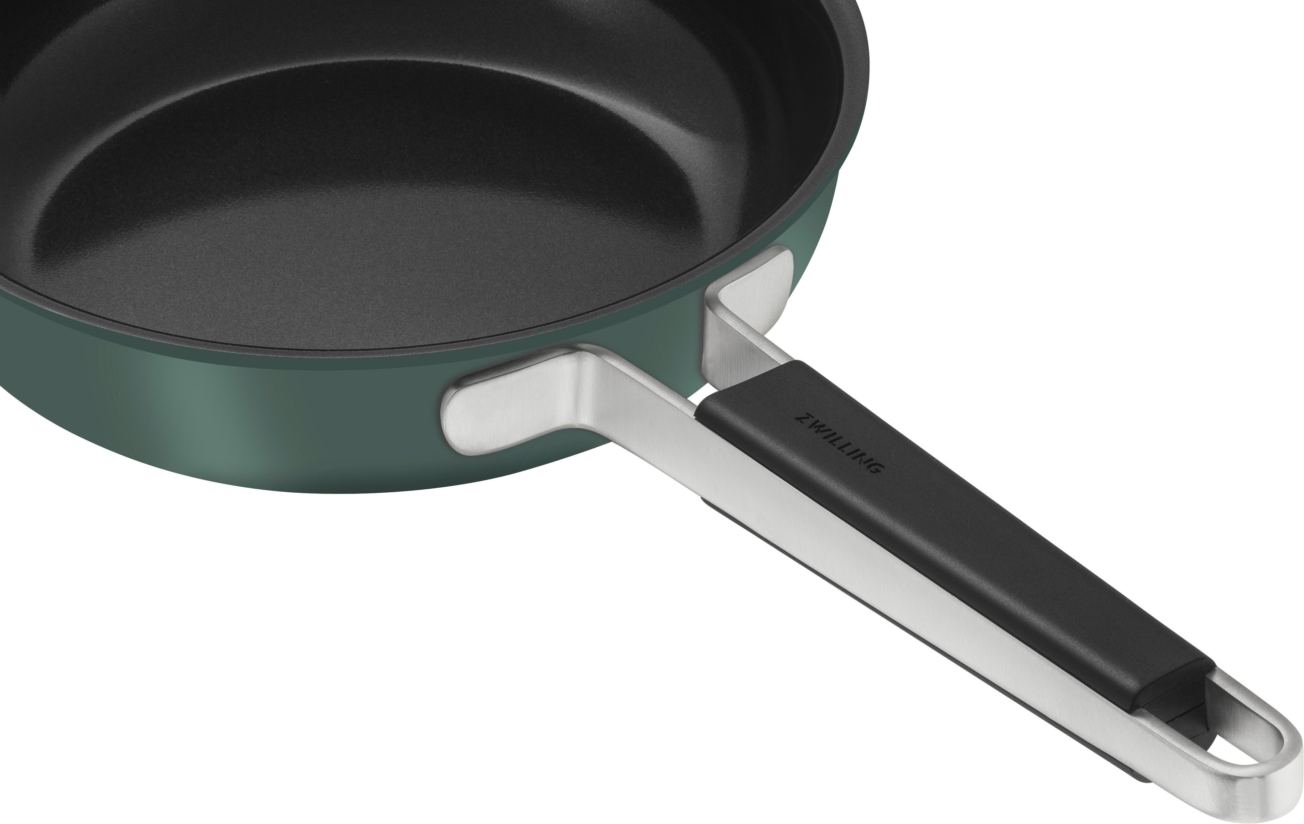 Zwilling Koekenpan Pure Keramische coating, Stay-Cool handgrepen, roestvrij staal (1-delig)