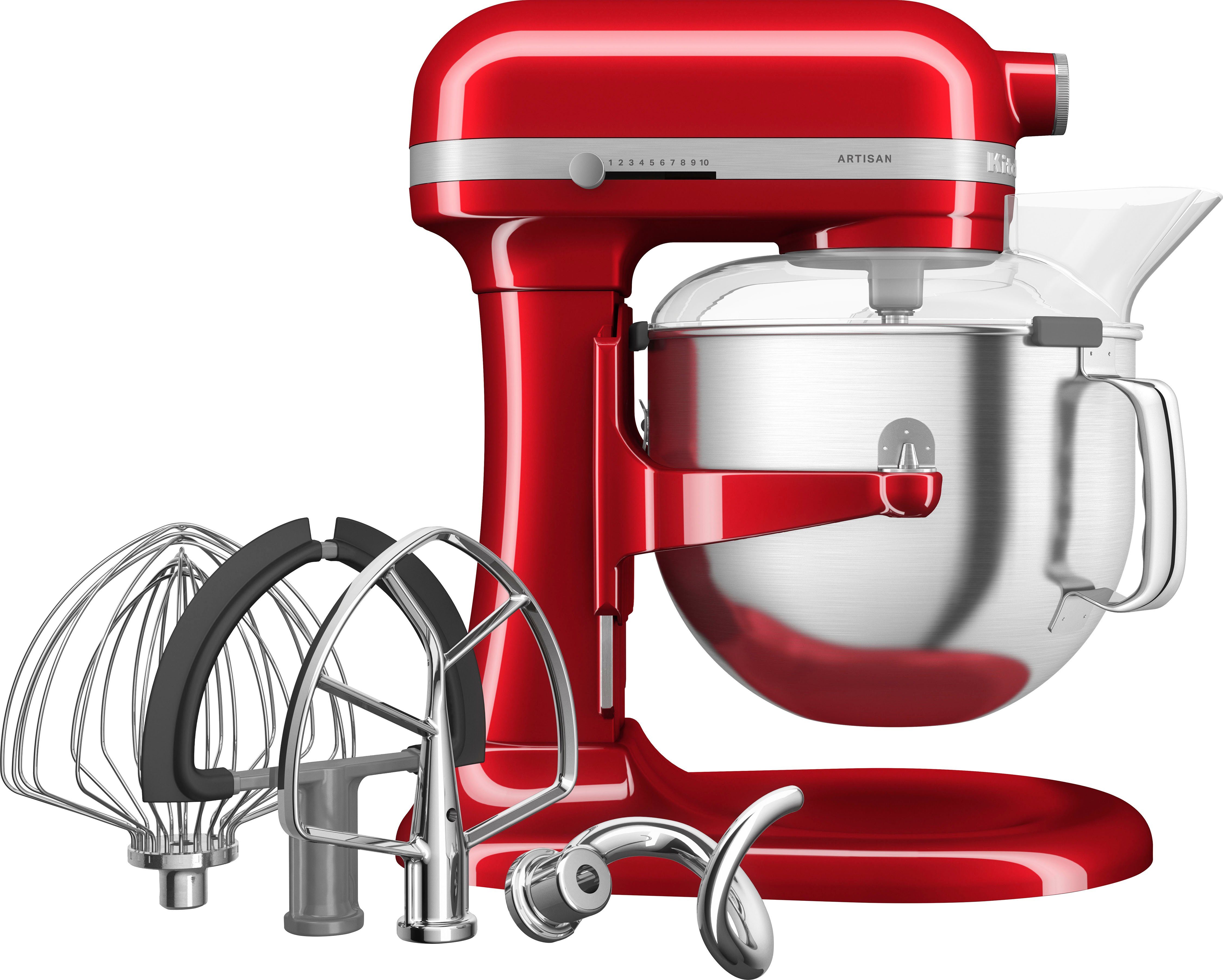 KitchenAid Keukenmachine 5KSM70SHXECA keukenmachines rood