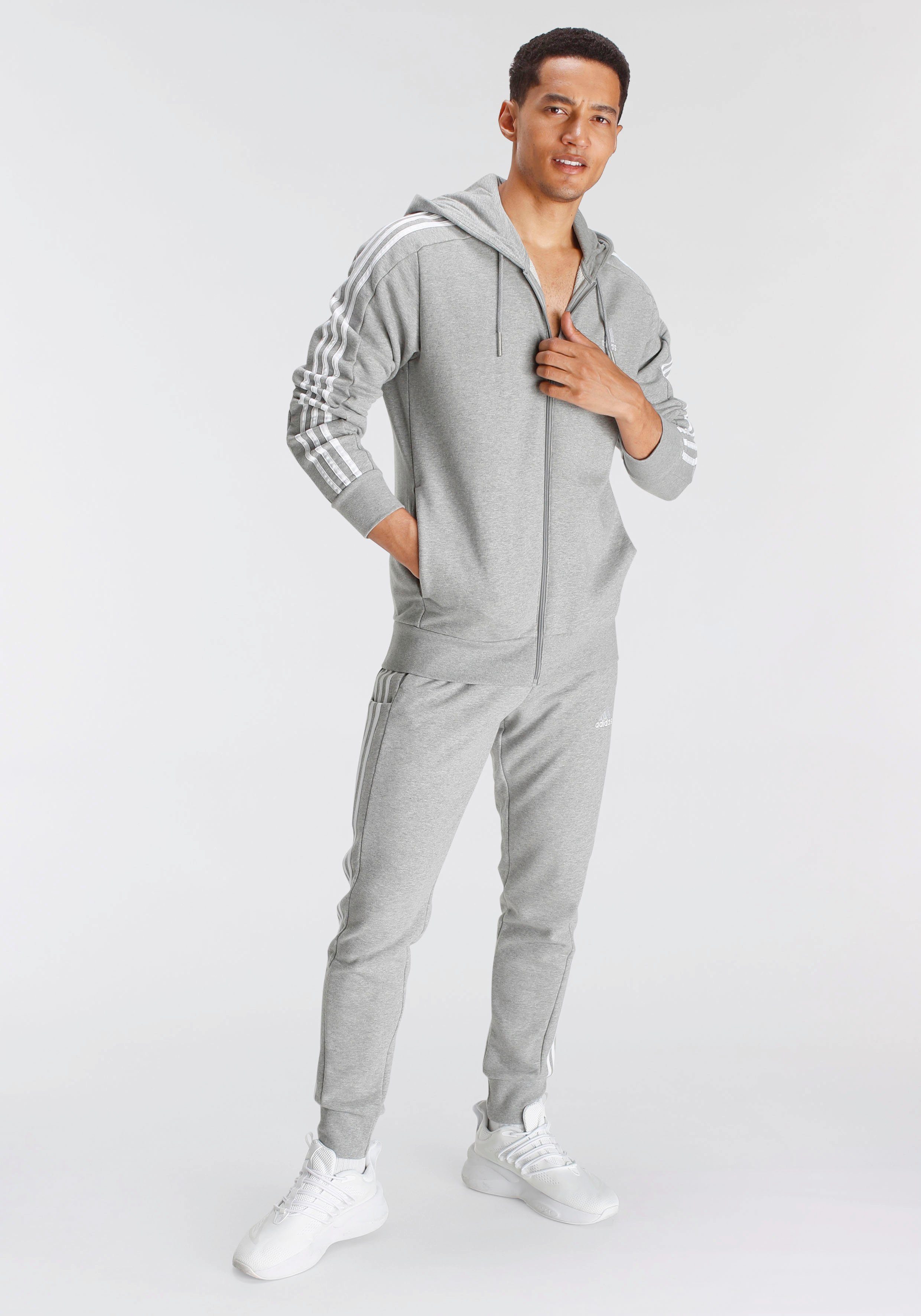 adidas Sportswear Capuchonsweatvest M 3S FT FZ HD (1-delig)