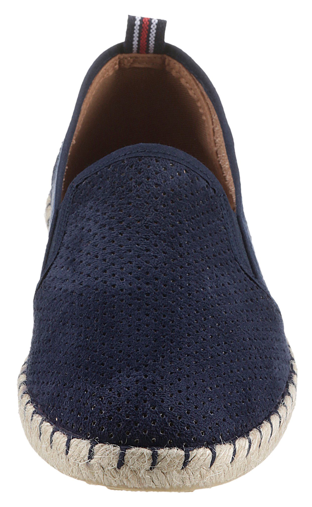 VERBENAS Espadrilles Tom Pacific , loafer, slip-on, zomerschoen, strandschoen met stretch inzetstukken
