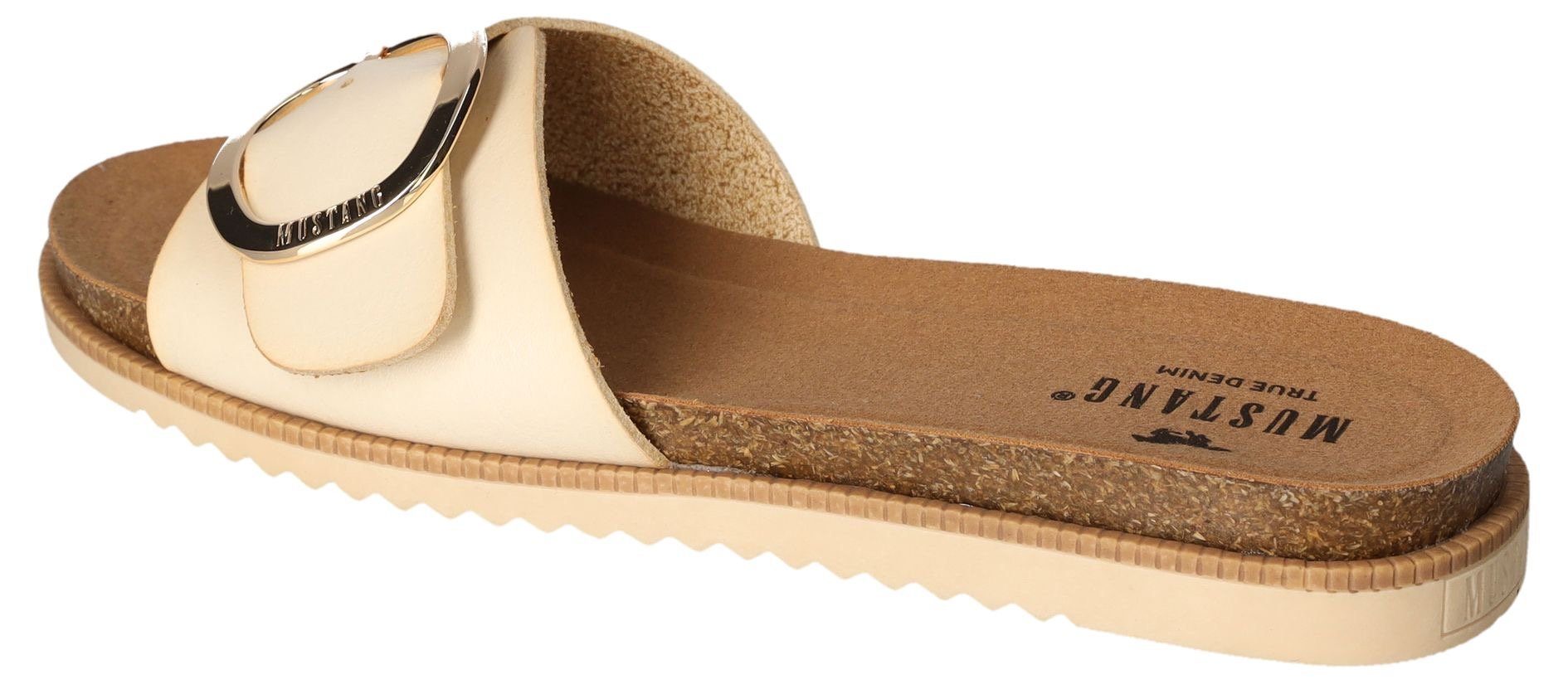 Mustang Shoes Slippers , zomerschoen, slippers, badschoen met opvallende sluiting