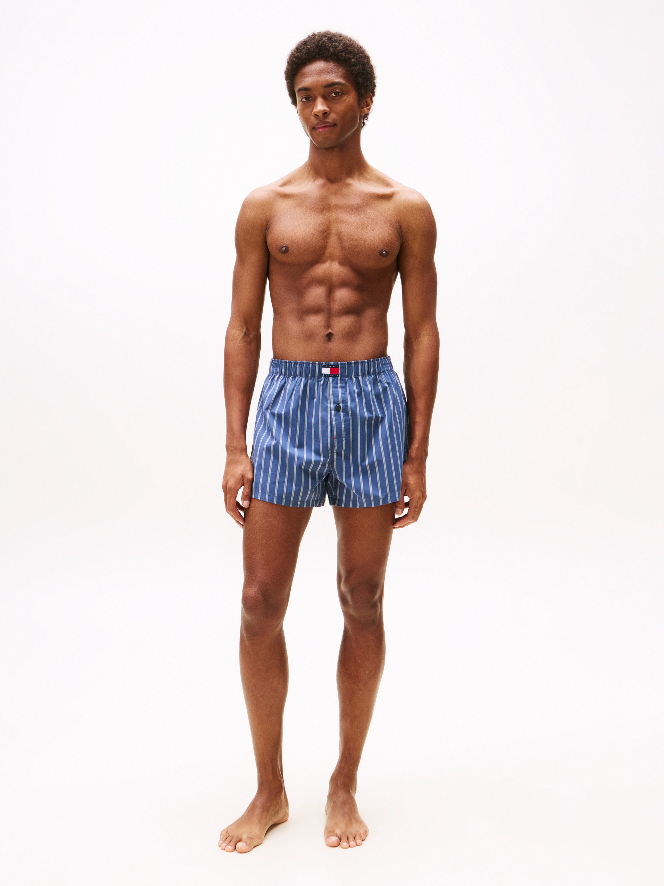 Tommy Hilfiger Underwear Geweven boxershort 3P WOVEN BOXER PRINT (3 stuks)